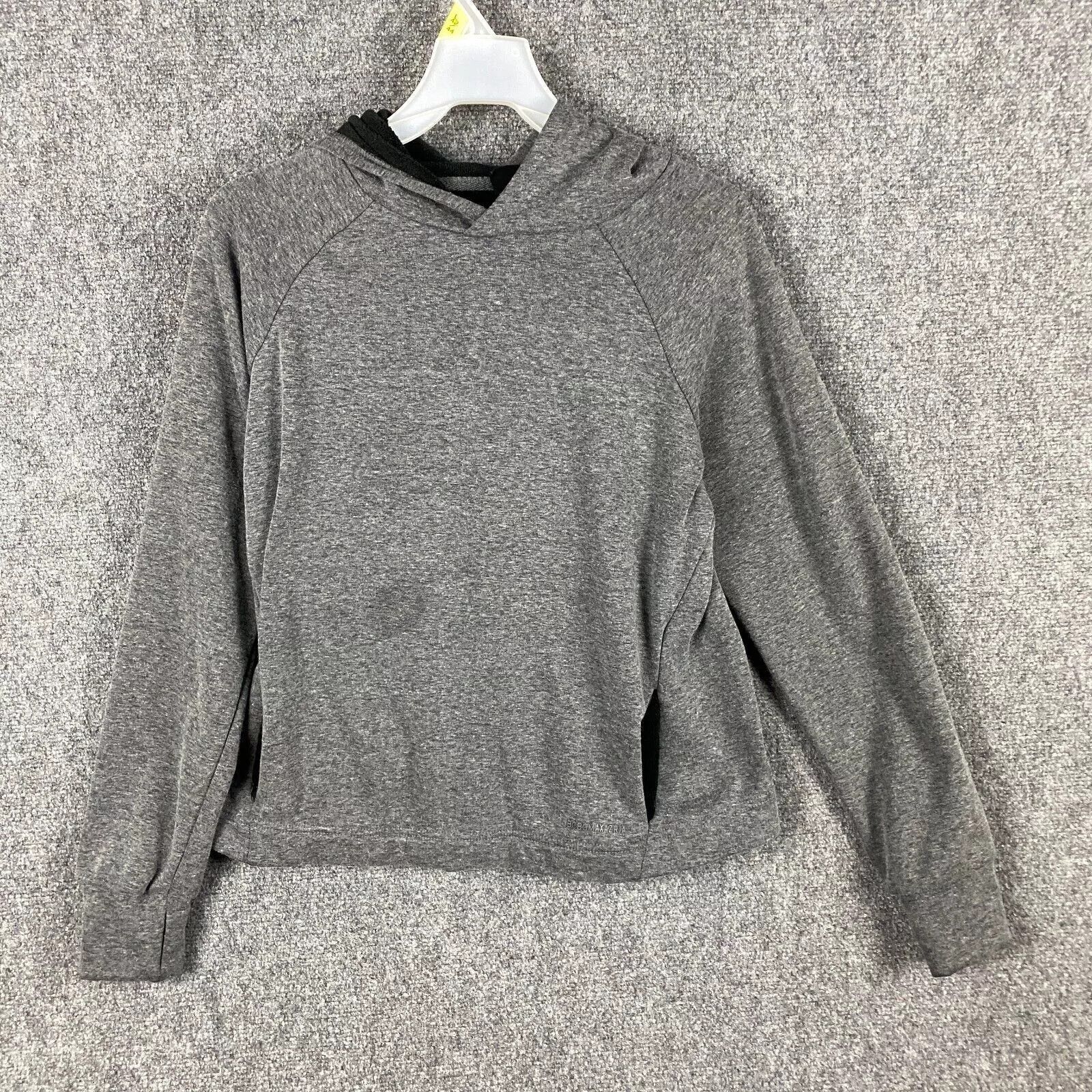 Bcbgmaxazria BCBGMaxazria Hoodie Large Pullover Women's Gray Polyester L Size L / US 10 / IT 46 - 1 Thumbnail