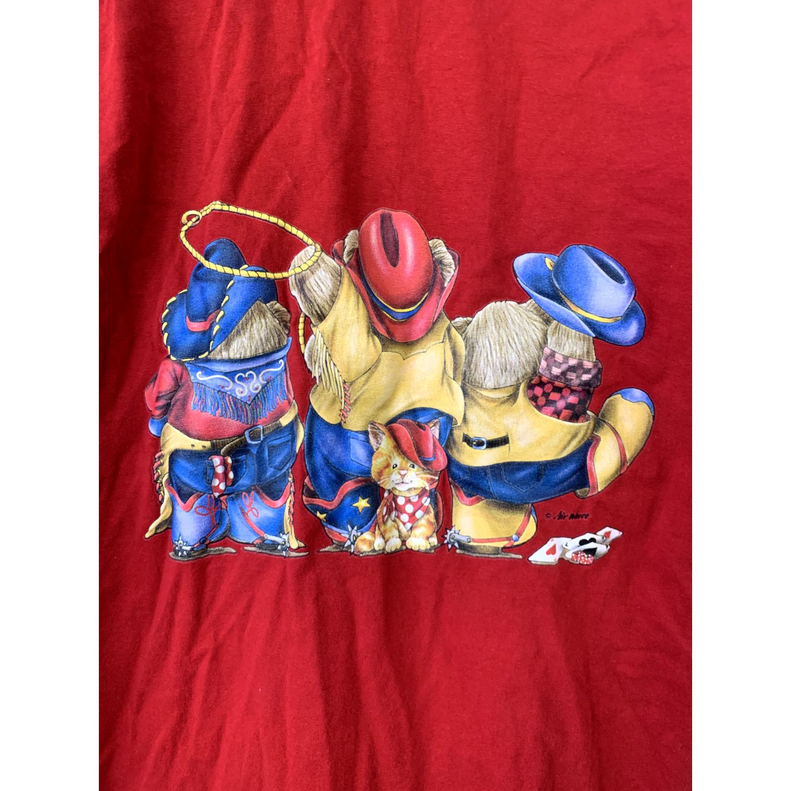 Jerzees Vintage Family Reunion Shirt Knowles Bear T-Shirt VTG XL Size US XL / EU 56 / 4 - 7 Thumbnail