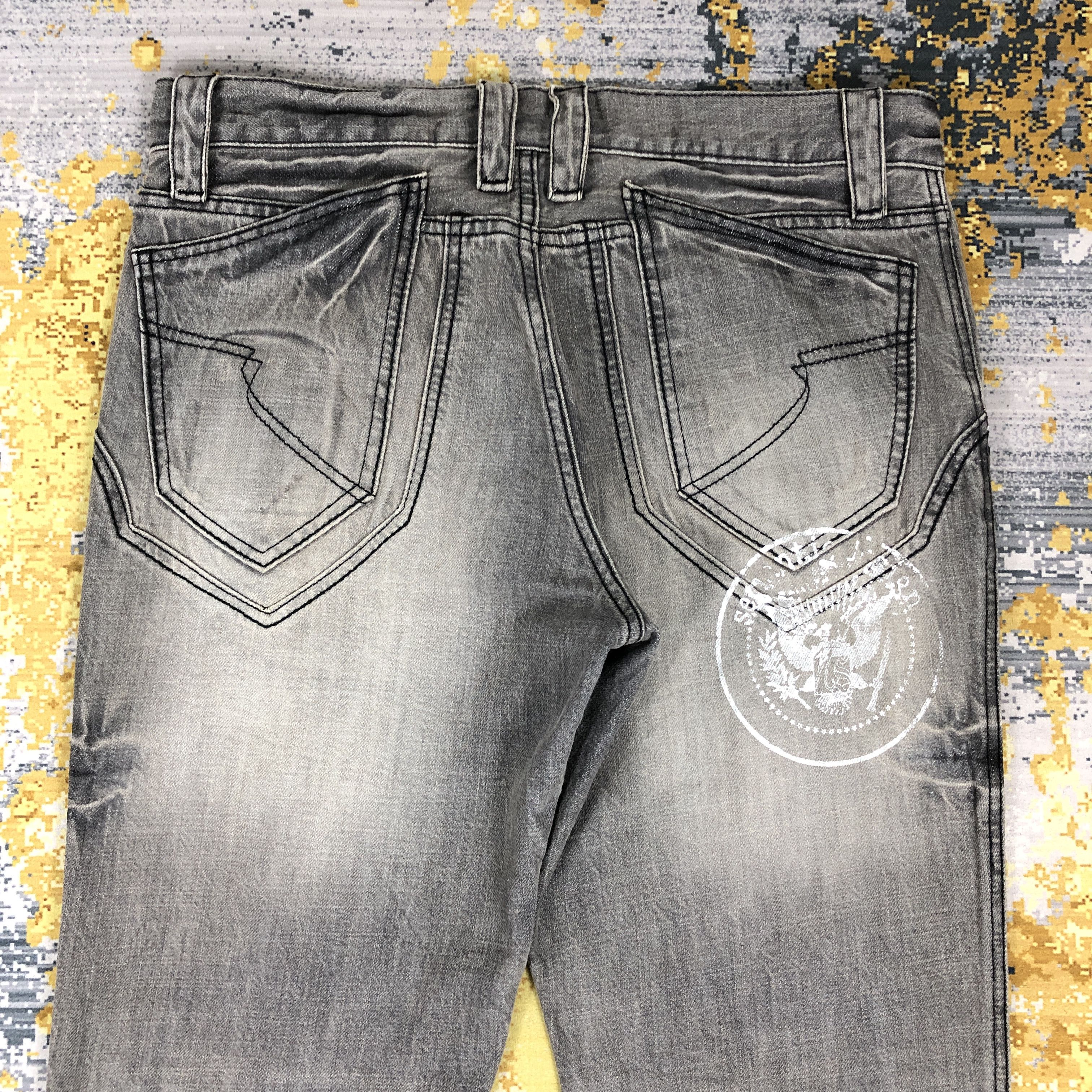 Japanese Brand × Vintage Vintage Semantic Design Jeans 33 x 31 L1270 Size US 33 - 6 Thumbnail