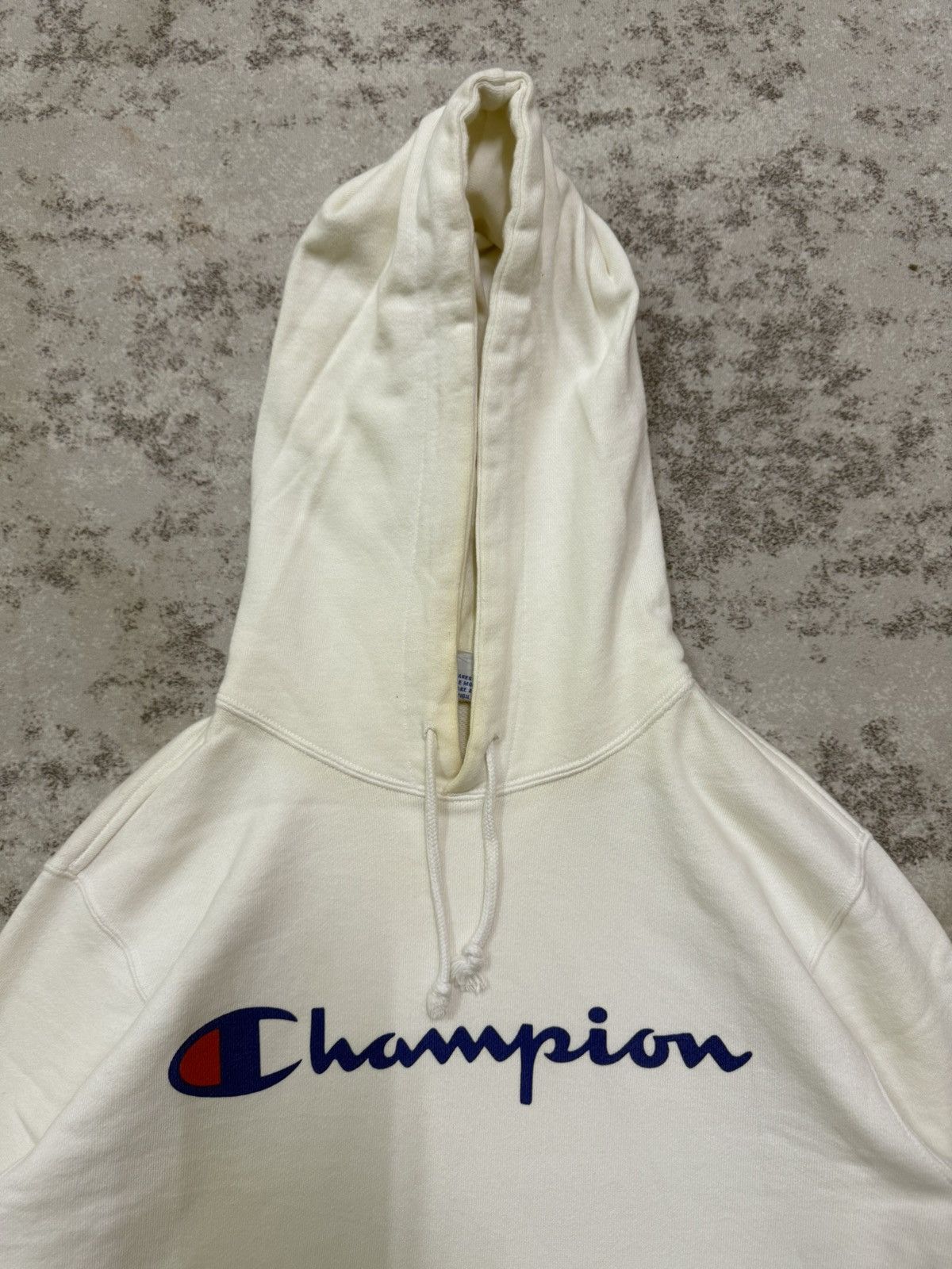 Champion Champion Spellout Logo Pullover Sweater Hoodie Size XS / US 0-2 / IT 36-38 - 5 Thumbnail