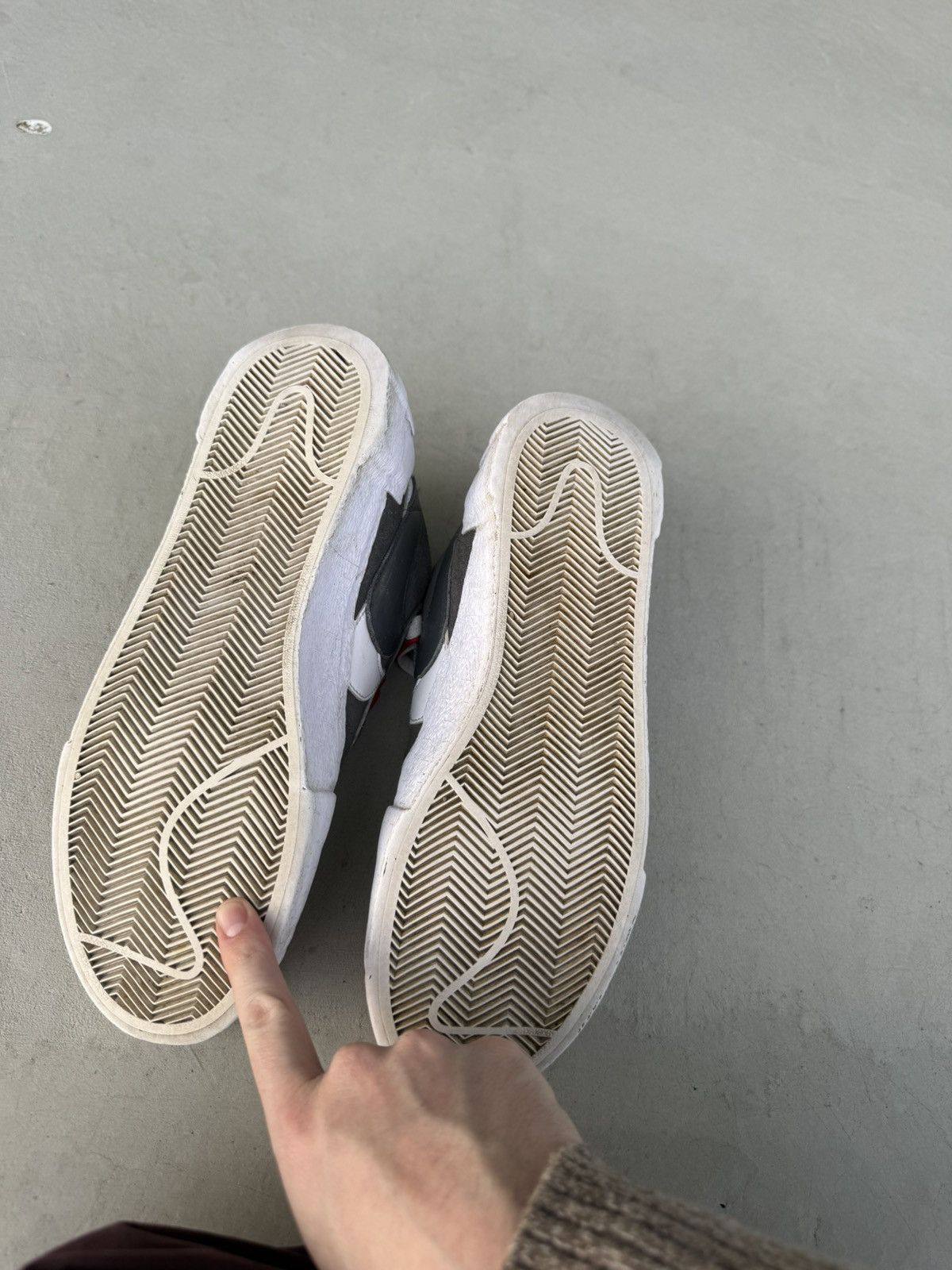 Nike × Sacai Blazer Low Sacai Size US 10 / EU 43 - 4 Thumbnail