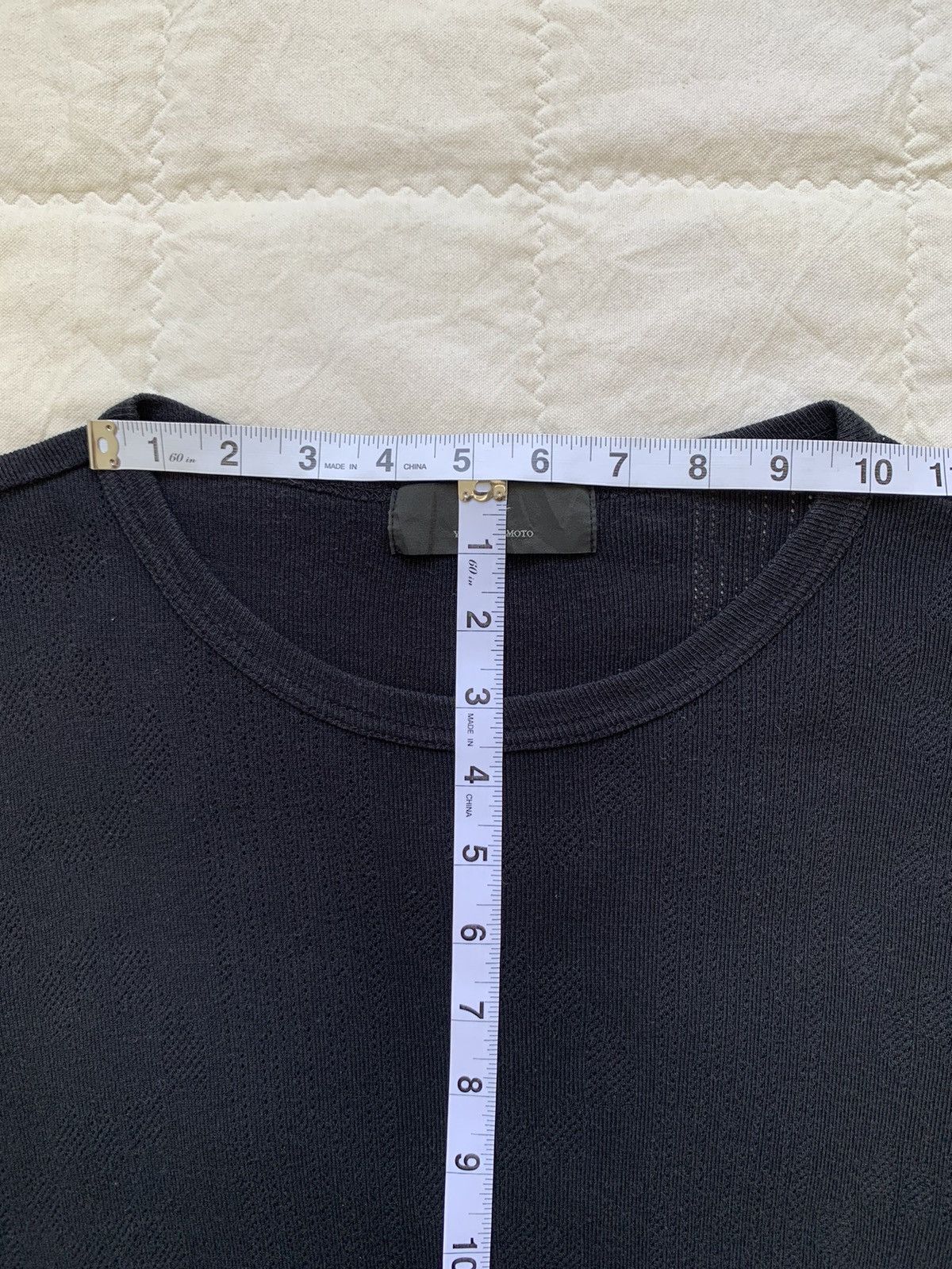 Yohji Yamamoto Y's Yohji Yamamoto Faded Knit Sweater Size US L / EU 52-54 / 3 - 14 Thumbnail