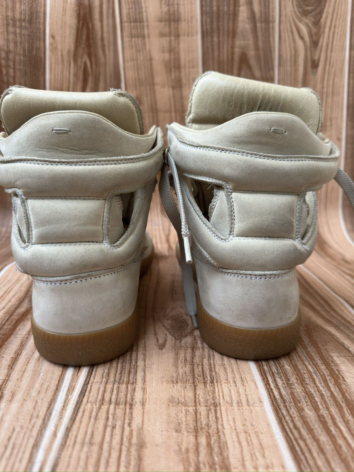 Maison Margiela Maison Margiela Archive GAT Replica Suede High tops Size US 6 / EU 39 - 12 Thumbnail