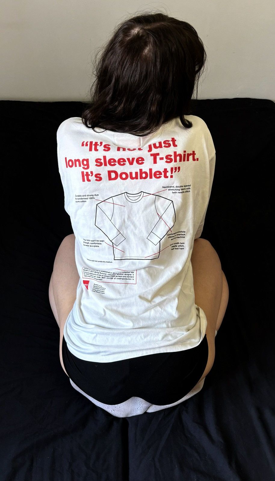 Doublet Doublet T-shirt longsleeve Size US M / EU 48-50 / 2 - 3 Thumbnail