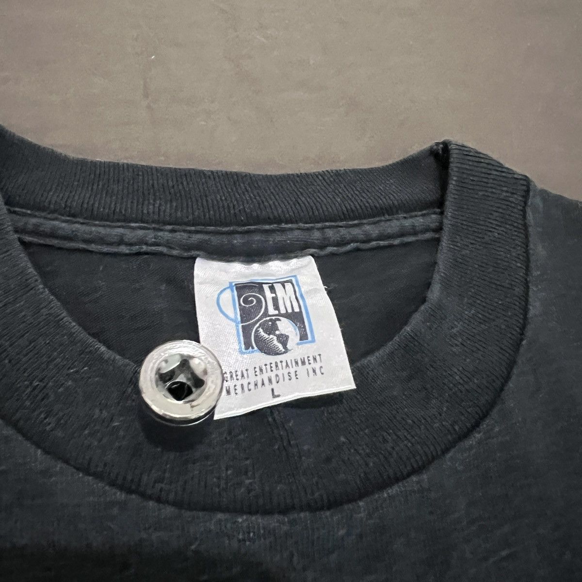 Band Tees × Vintage Vintage 90s Erasure Pop duo Promo Tee Faded Electropop Size US L / EU 52-54 / 3 - 4 Thumbnail