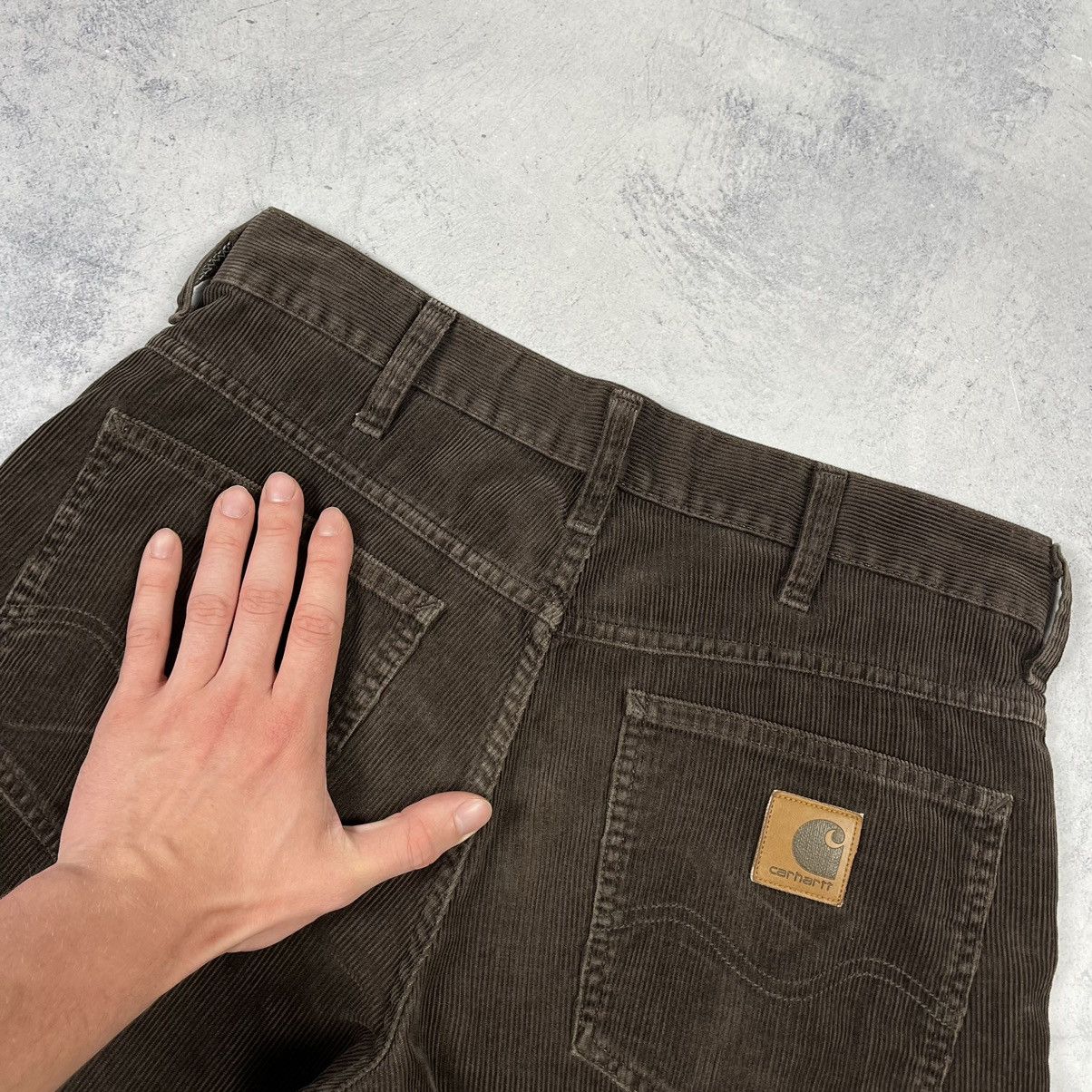 Carhartt Vintage Carhartt brown velvet corduroy western pants 90’s Size US 29 - 5 Thumbnail