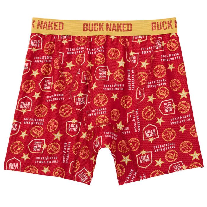 Duluth Trading Company Duluth Trading Co. Buck Naked Print Boxer Briefs,  Size XL