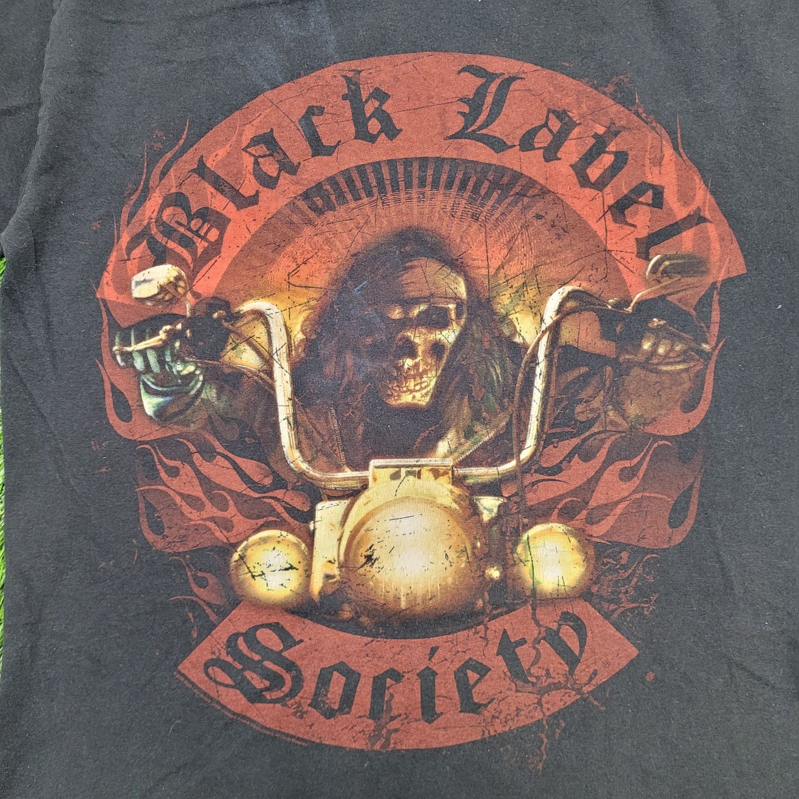 Vintage Black-Label Society Shirt Medium 19x24 Black