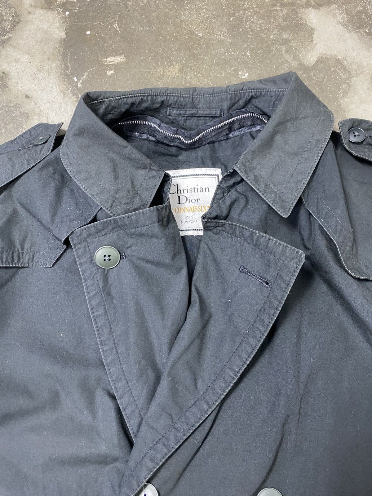 Christian Dior Monsieur Vintage 90s Christian Dior Double Breasted Long Jacket Size US XL / EU 56 / 4 - 11 Thumbnail