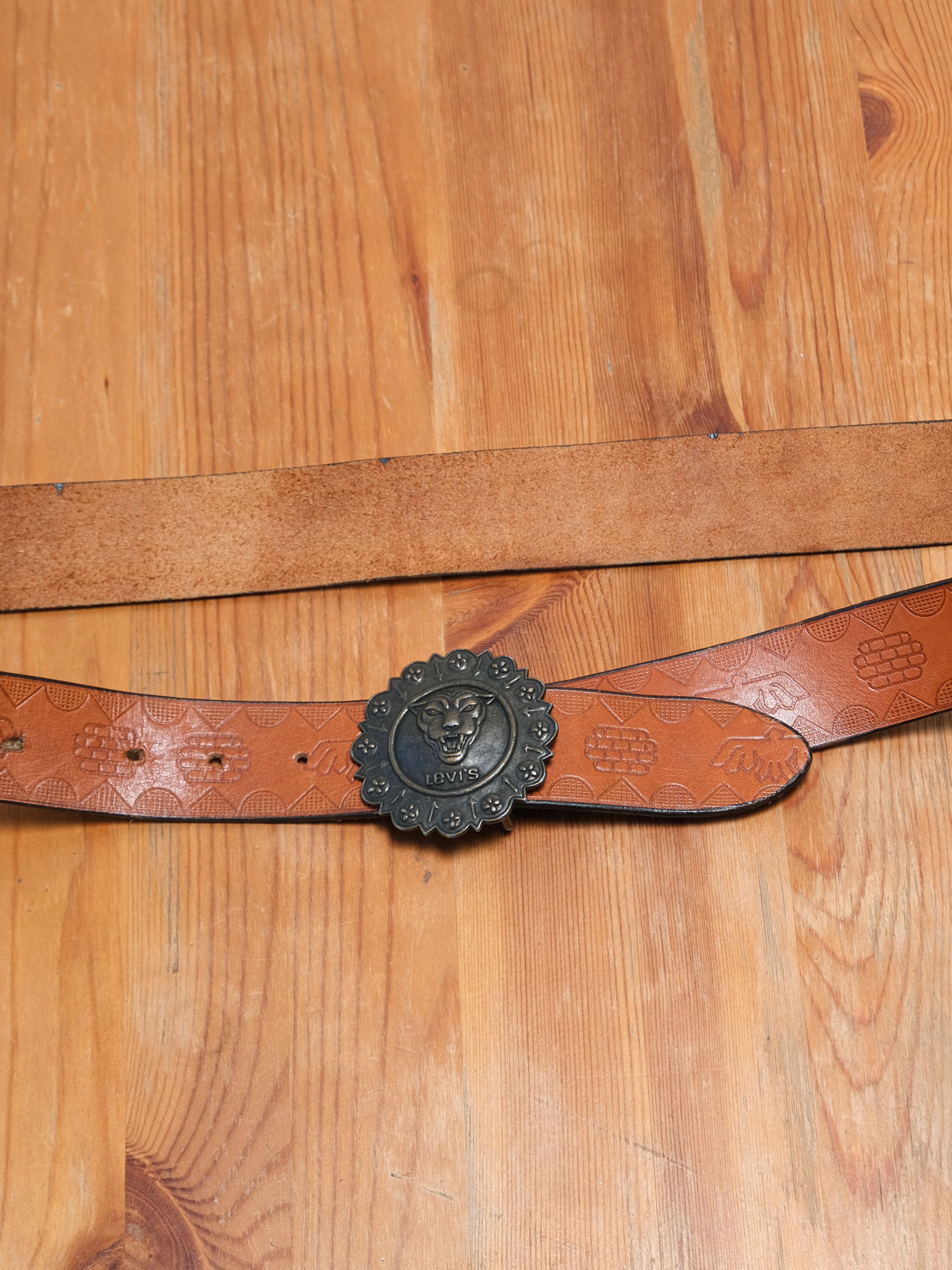 Levi's Levi’s Belt with Massive Buckle Size ONE SIZE - 2 Thumbnail