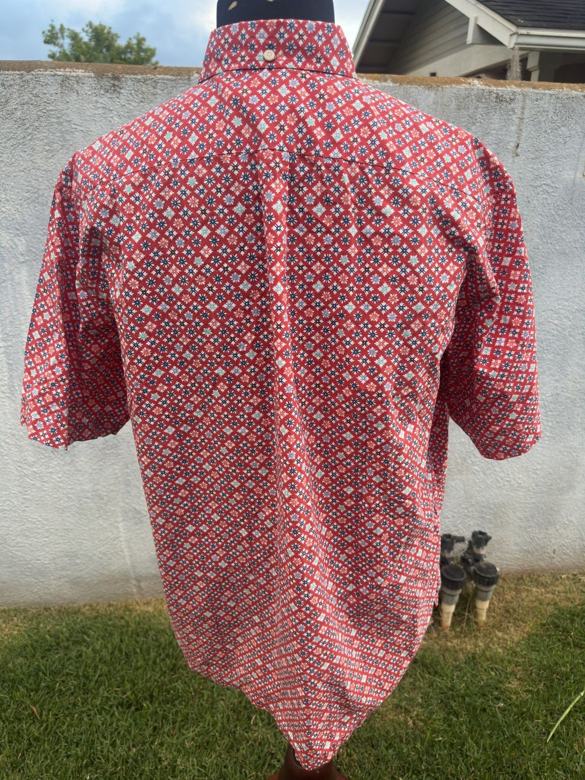 Reyn Spooner PreOwned Reyn Spooner Classic Red Hawaiian Shirt Men's XL Size US XL / EU 56 / 4 - 2 Thumbnail