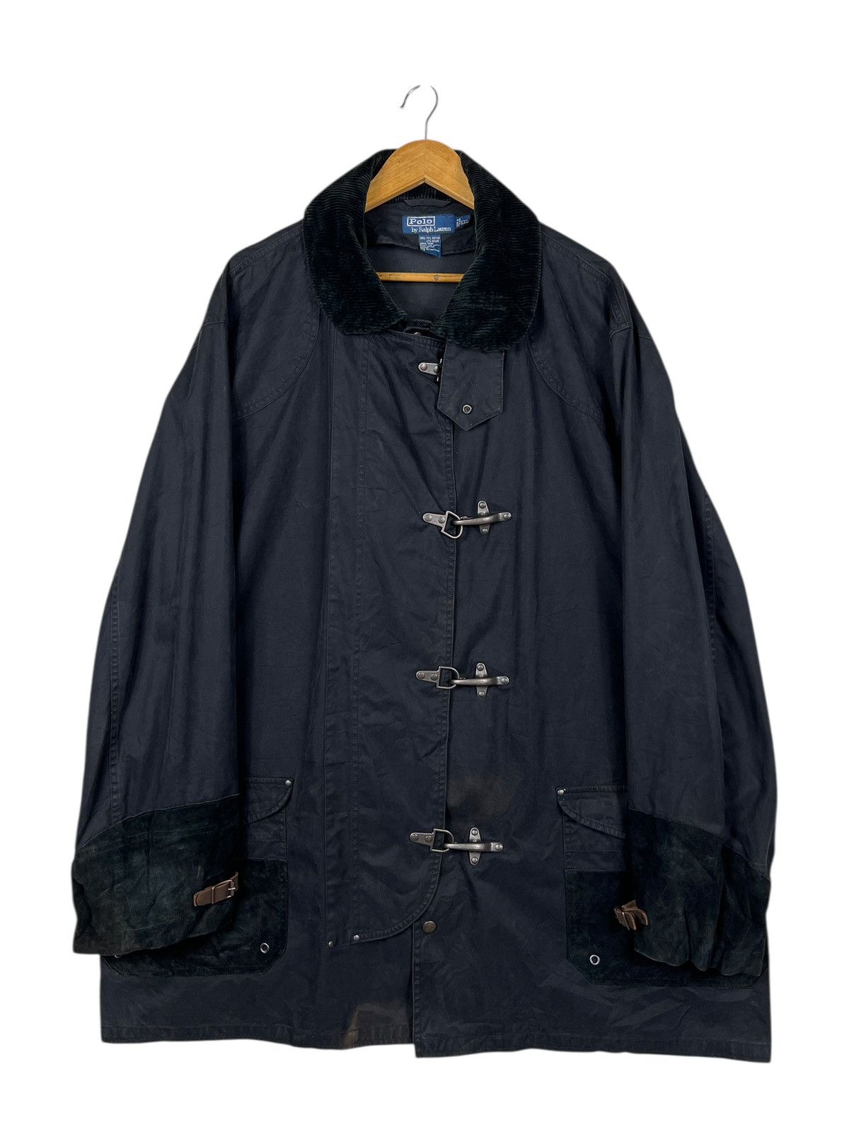 Polo Ralph Lauren 90s Vintage Polo Ralph Lauren Fireman Jacket Size US XXL / EU 58 / 5 - 3 Thumbnail