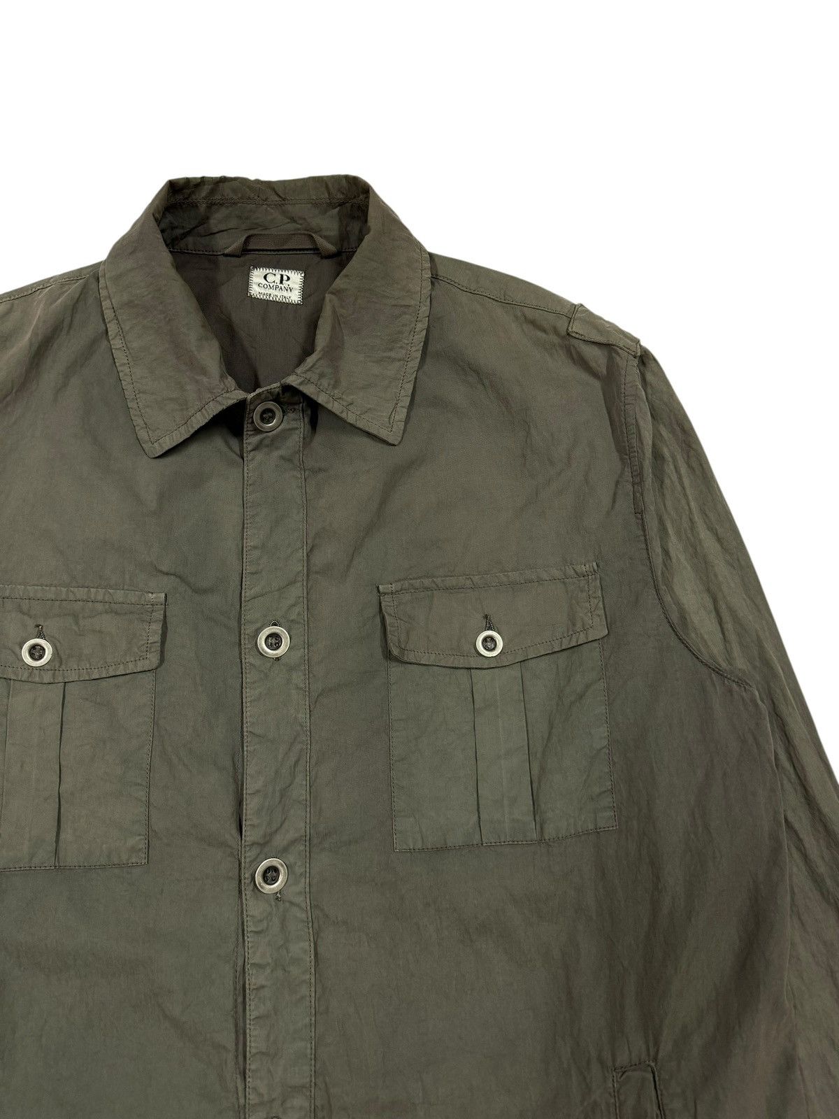 C.P. Company × Stone Island Spring/Summer 2002 Cp Company Buttoned Jacket Size US M / EU 48-50 / 2 - 8 Thumbnail