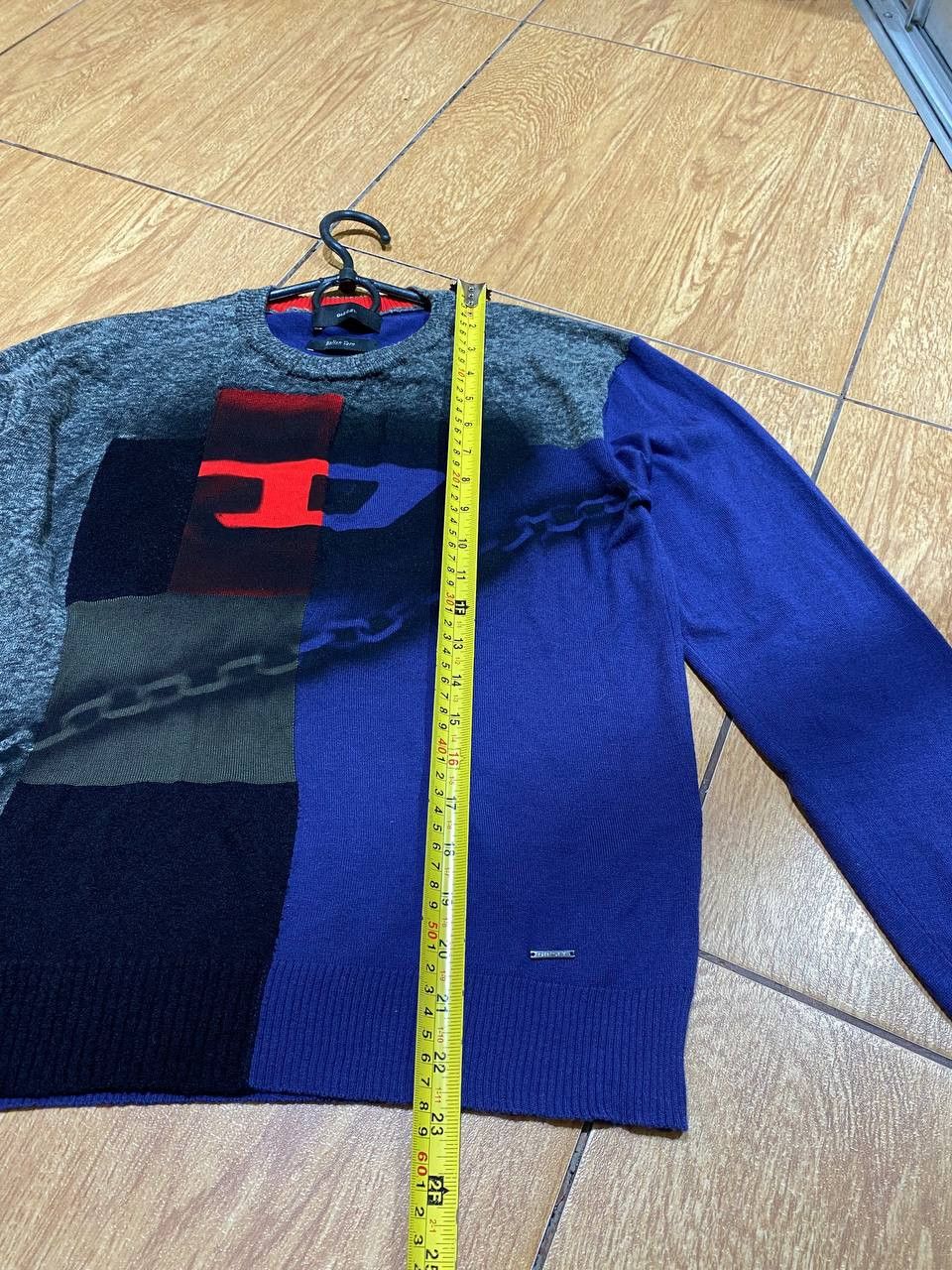 Diesel Streetwear Sweatshirt big print DIESEL Y2K Vintage Size US M / EU 48-50 / 2 - 16 Thumbnail