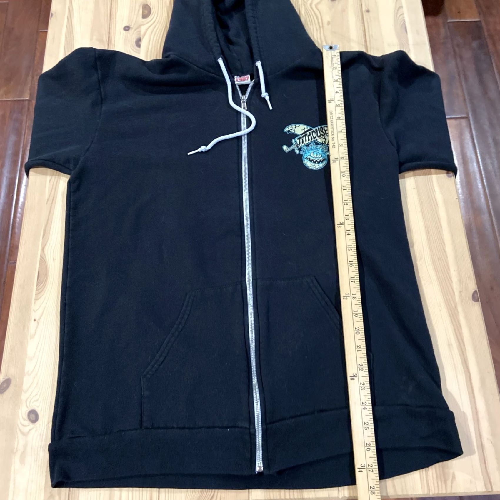 Vintage Titmouse Hoodie Black 2XL Full Zip Up DnD Band Of Bugbears Mens Size US XXL / EU 58 / 5 - 8 Thumbnail