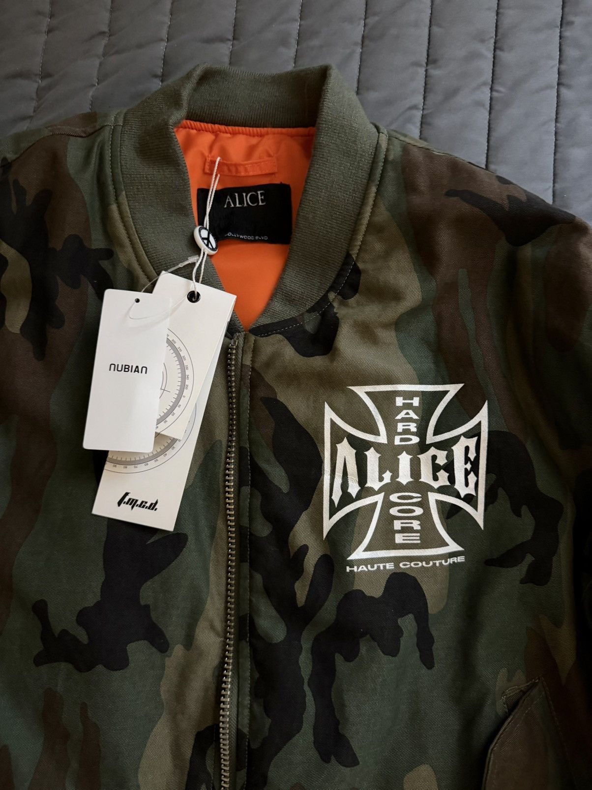 Alice Hollywood ALICE CUSTOM BOMBER JACKET TYPE 2 (NUBIAN EXCLUSIVE) Size US S / EU 44-46 / 1 - 2 Thumbnail