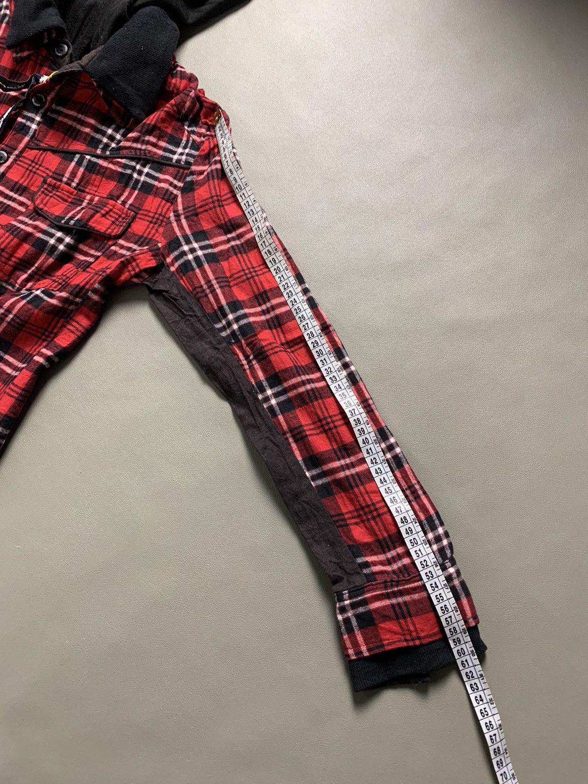 If Six Was Nine × Japanese Brand × Le Grande Bleu (L.G.B.) cero nias flannel zipper hoodie button ups shirt Size US M / EU 48-50 / 2 - 16 Thumbnail