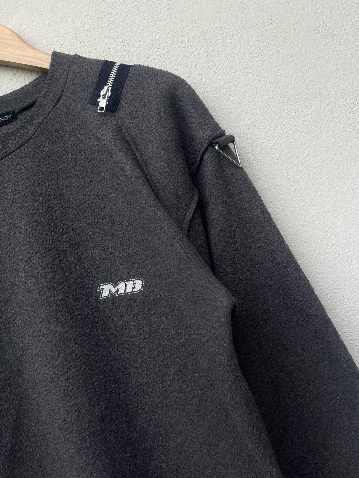 If Six Was Nine × Japanese Brand × Le Grande Bleu (L.G.B.) Milkboy Punk Bondage Style Sweatshirt Size US M / EU 48-50 / 2 - 9 Thumbnail