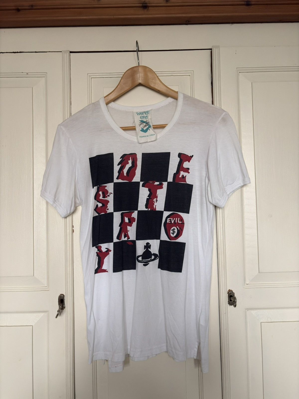 Vivienne Westwood Vivienne Westwood/World's end 'Destroy' tight t