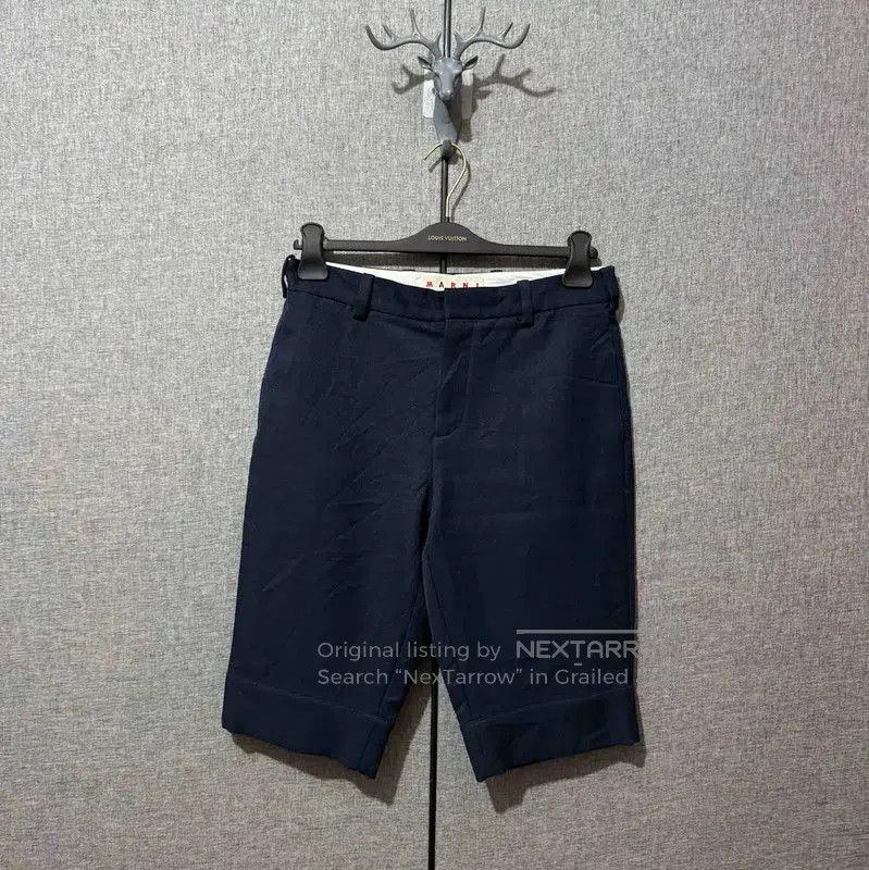 Other Marni Men's Dark Blue Polyester Shorts . Size US 27 - 1 Thumbnail
