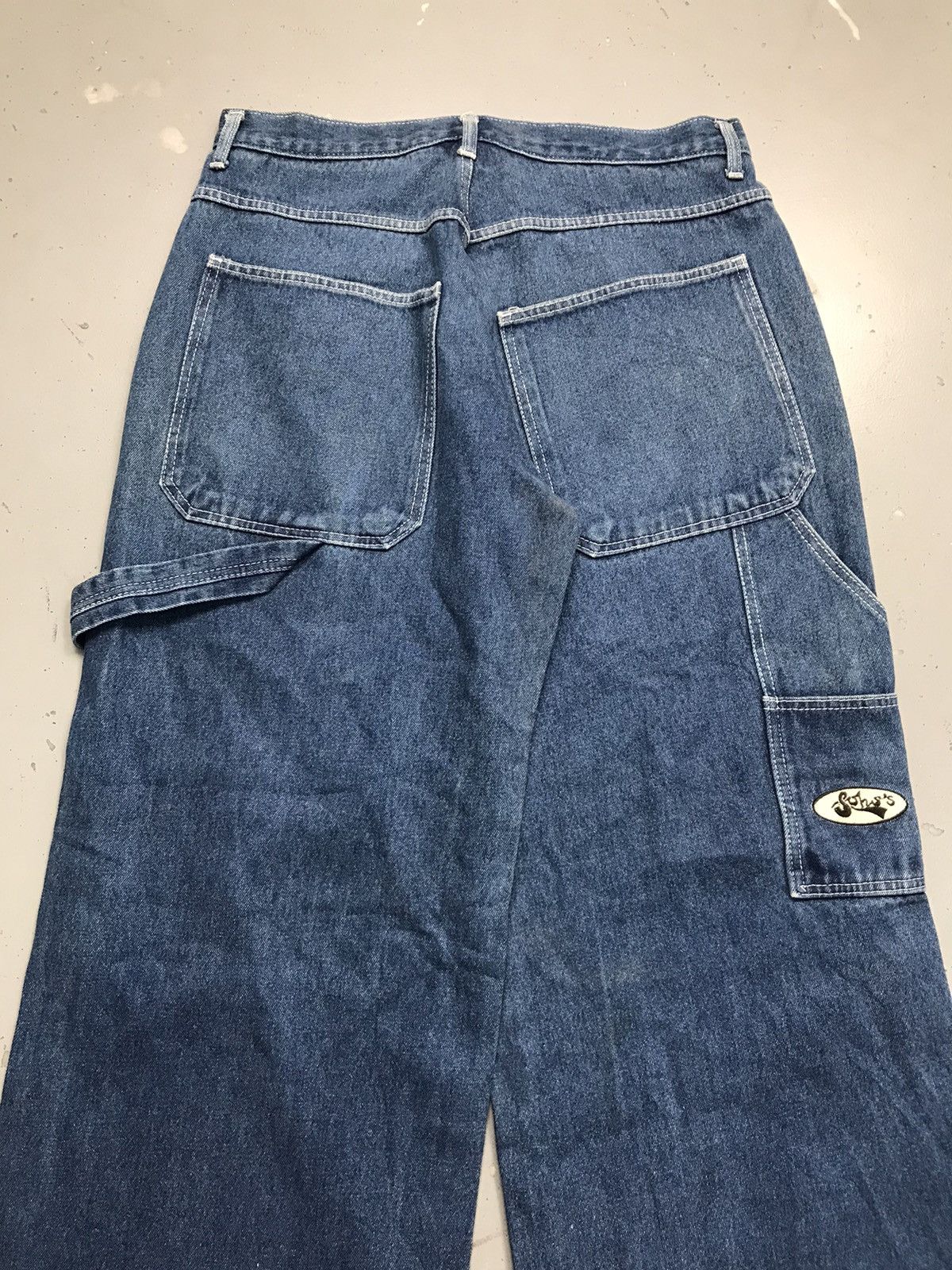 JNCO Vintage sohs’s baggy carpenter denim Size US 35 - 12 Thumbnail