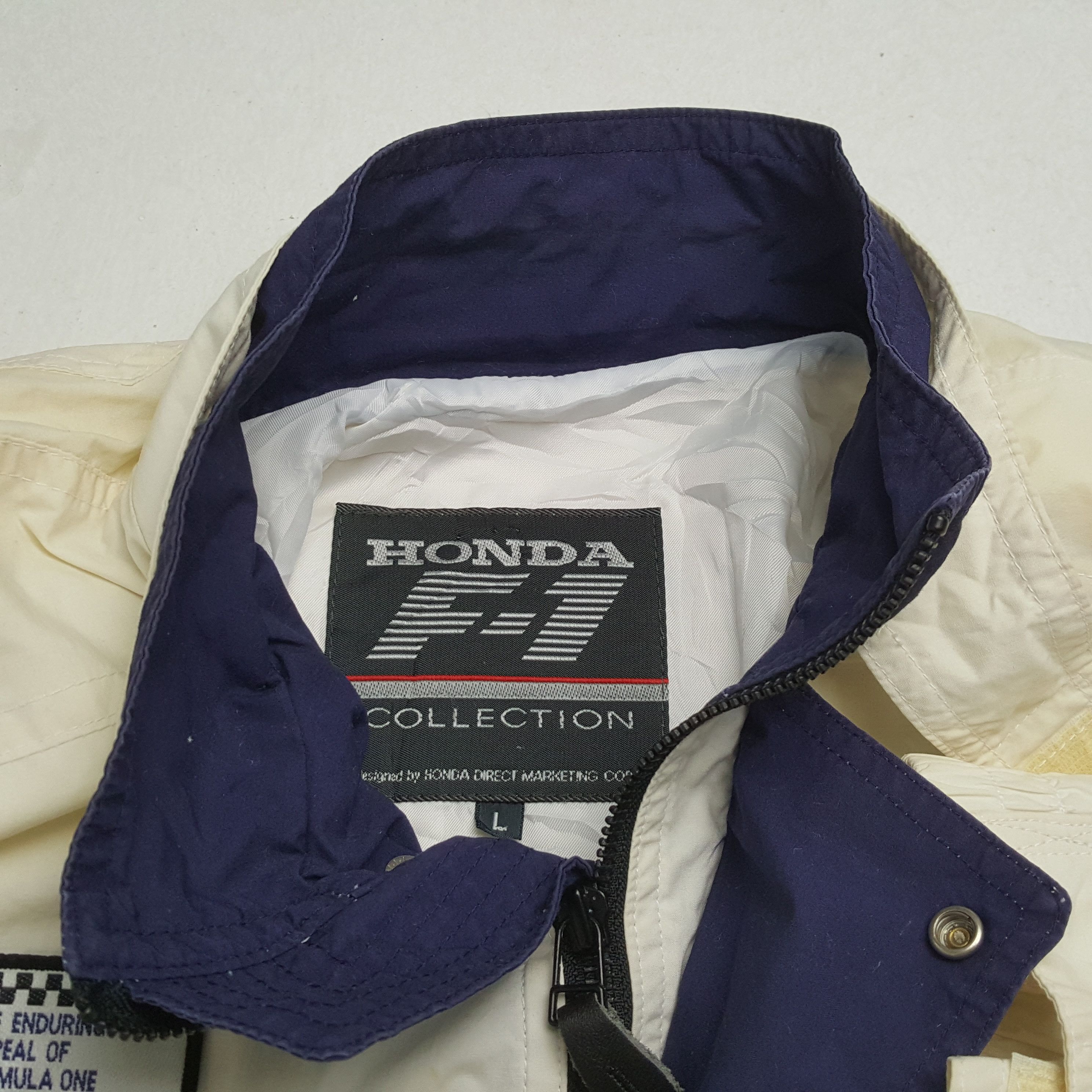 Honda × Japanese Brand × Vintage Vintage HONDA F1 Japanese Motorsports Racing Jacket Size US L / EU 52-54 / 3 - 11 Thumbnail