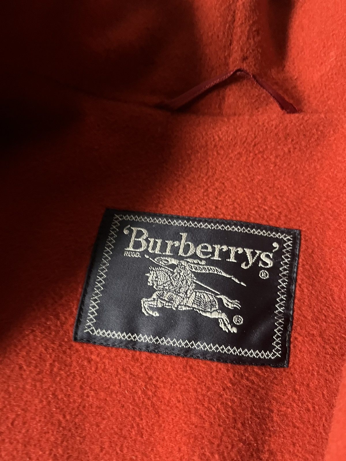 Burberry Vintage Burberrys wool coat red rare Size US L / EU 52-54 / 3 - 16 Thumbnail