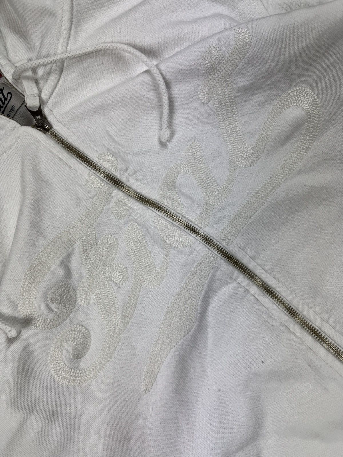 Vintage Vintage y2k Fiat spellout embroidered zip hoodie chief keef Size US L / EU 52-54 / 3 - 8 Thumbnail