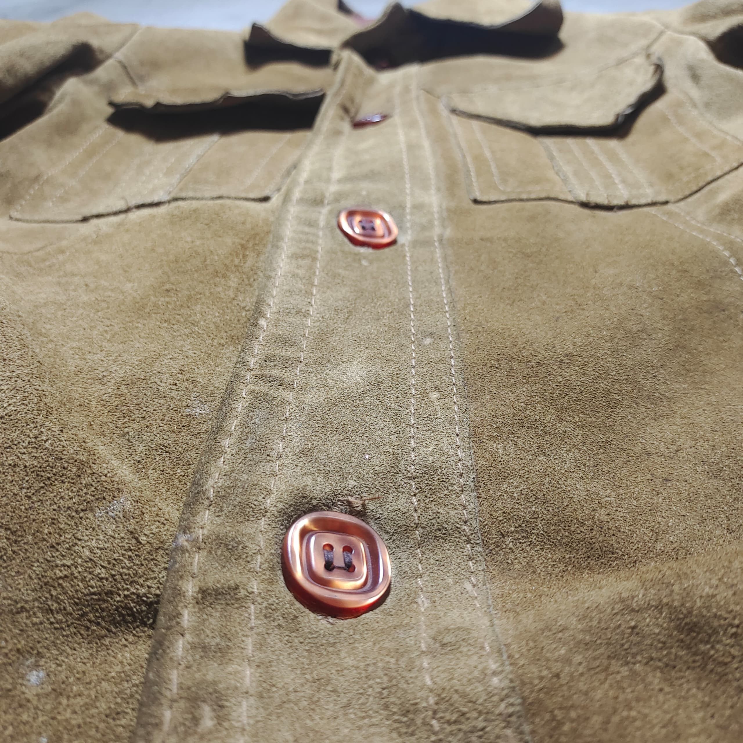 Genuine Leather VINTAGE 70'S MARK IV LINED LEATHER JACKET SIZE 36 Size US XXS / EU 40 - 7 Thumbnail
