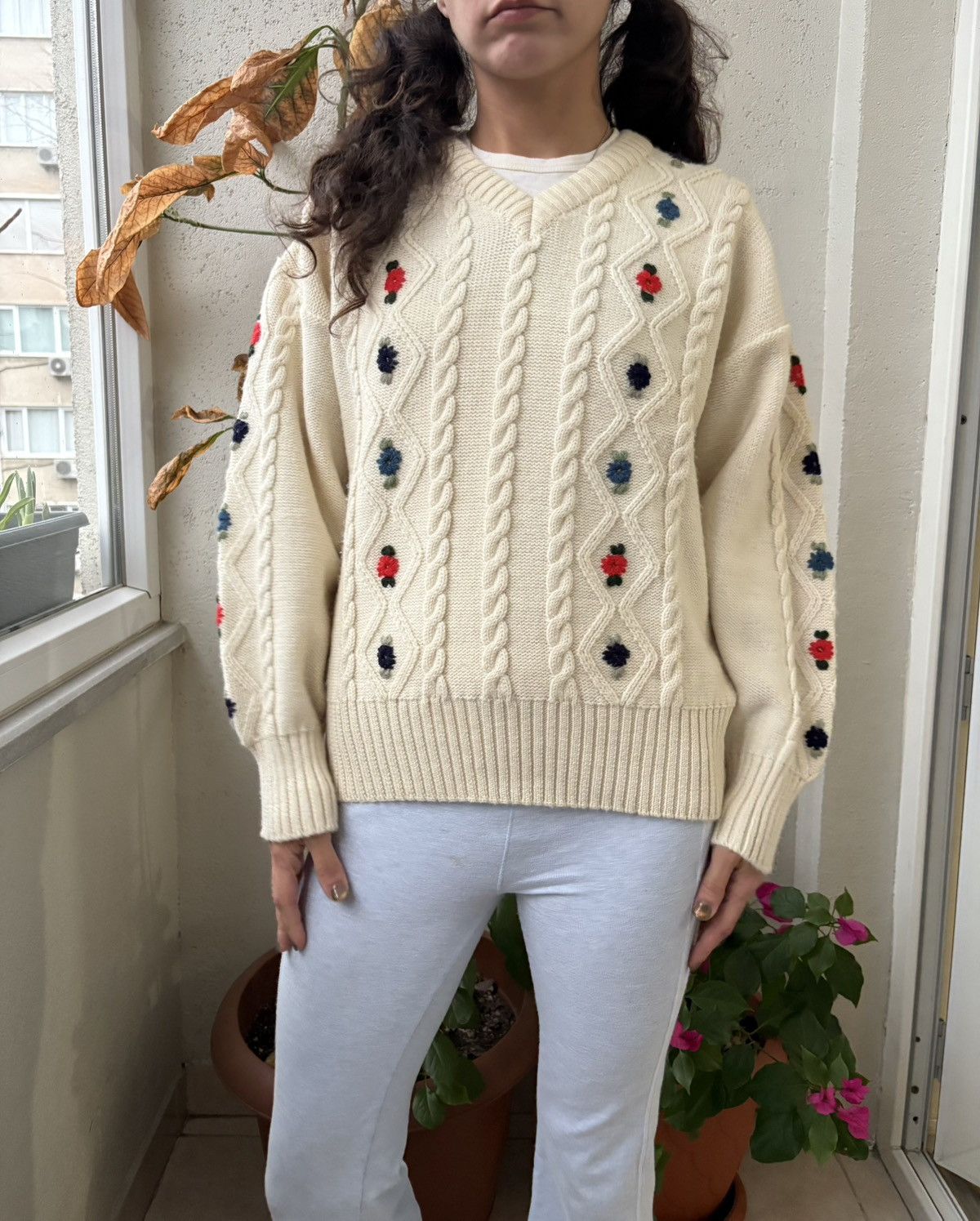 Vintage Vintage wool jumper Size S / US 4 / IT 40 - 1 Thumbnail