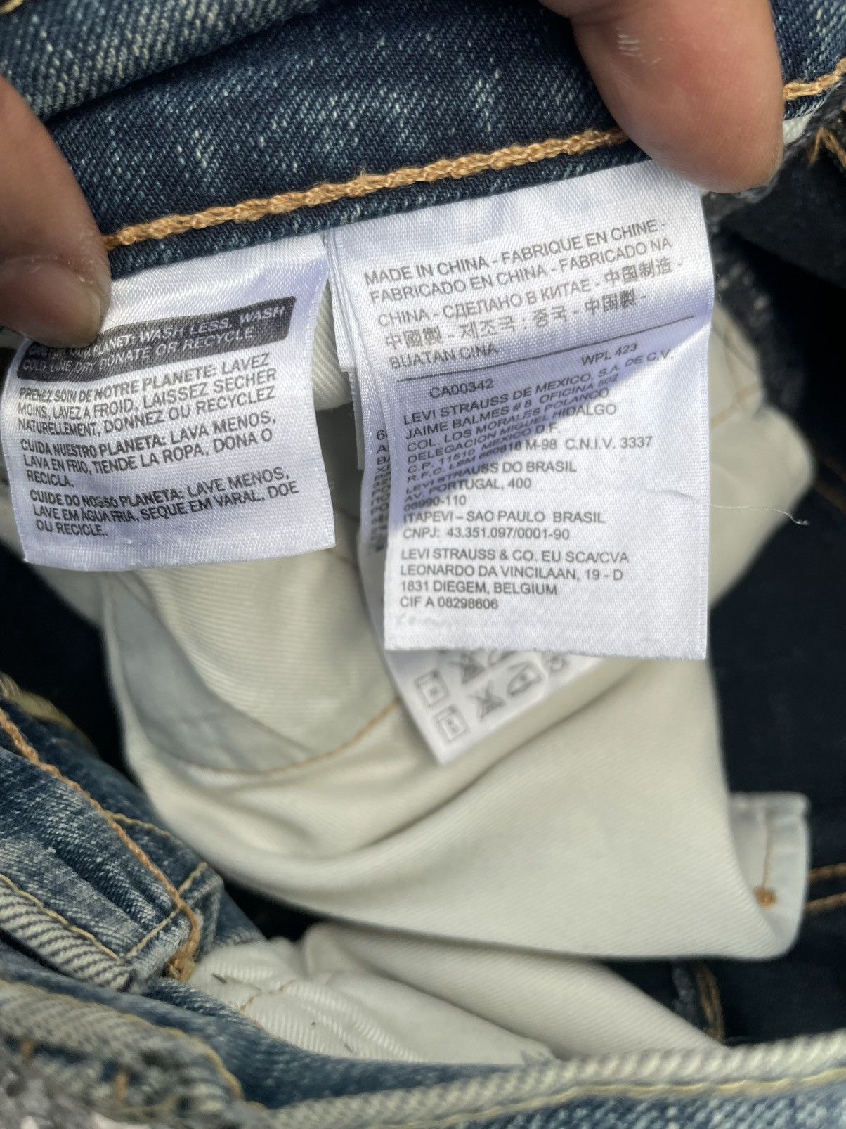 Levi's Levi’s 505 Distresed Denim Size US 31 - 21 Thumbnail