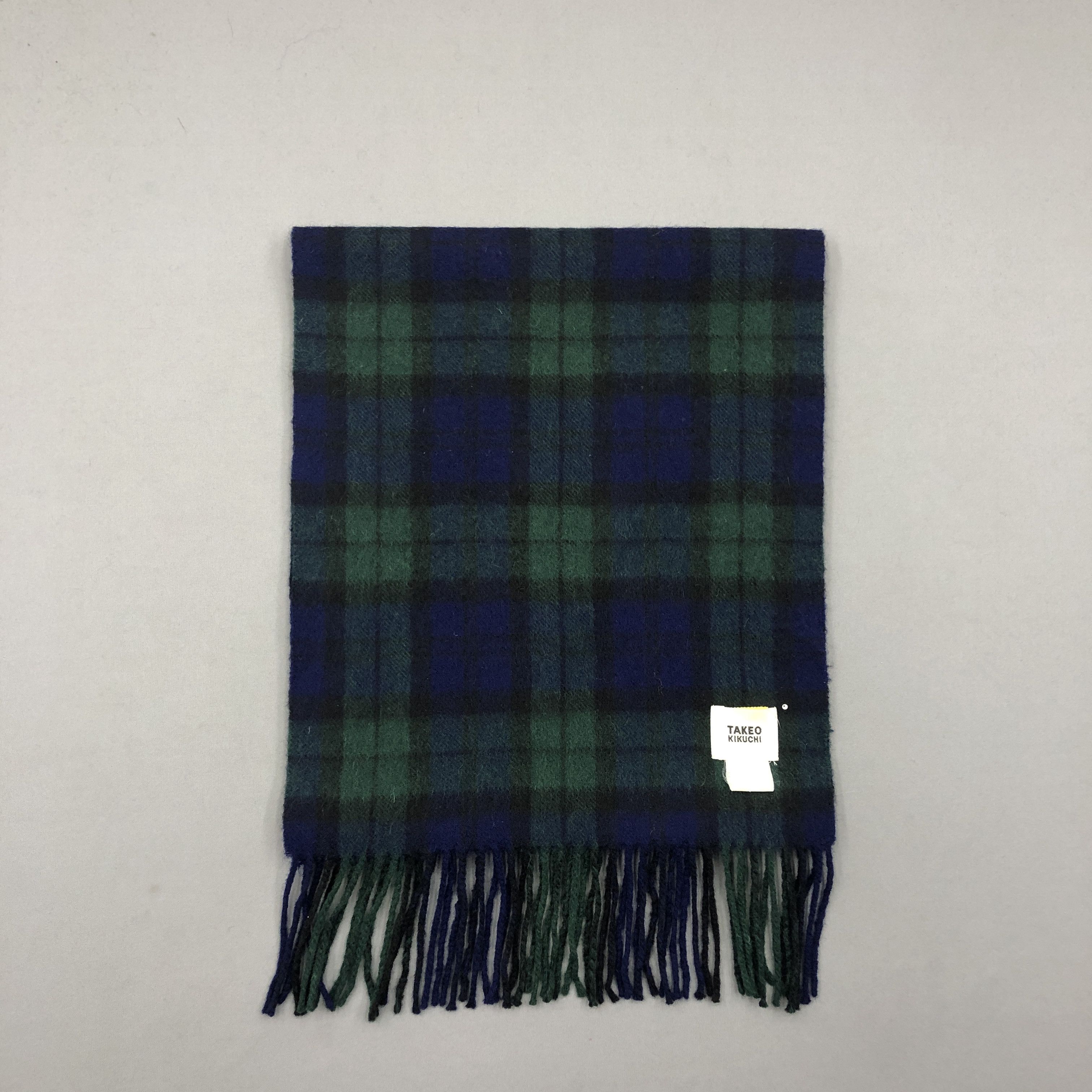 Takeo Kikuchi Vintage Takeo Kikuchi Scarf Muffler Wool Cashmere Scarves Size ONE SIZE - 2 Thumbnail