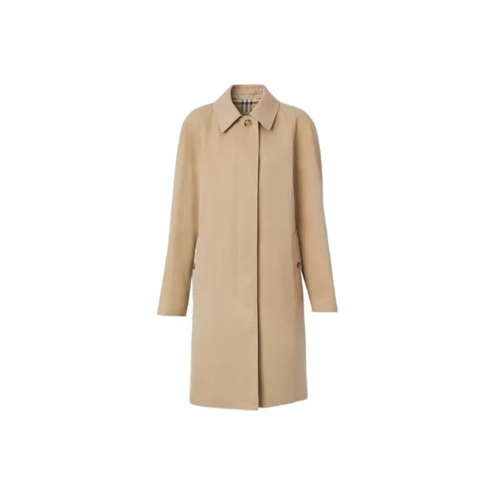 Burberry Burberry Women's Casual Long Sleeve Trench Coat 0079 Size S / US 4 / IT 40 - 1 Thumbnail