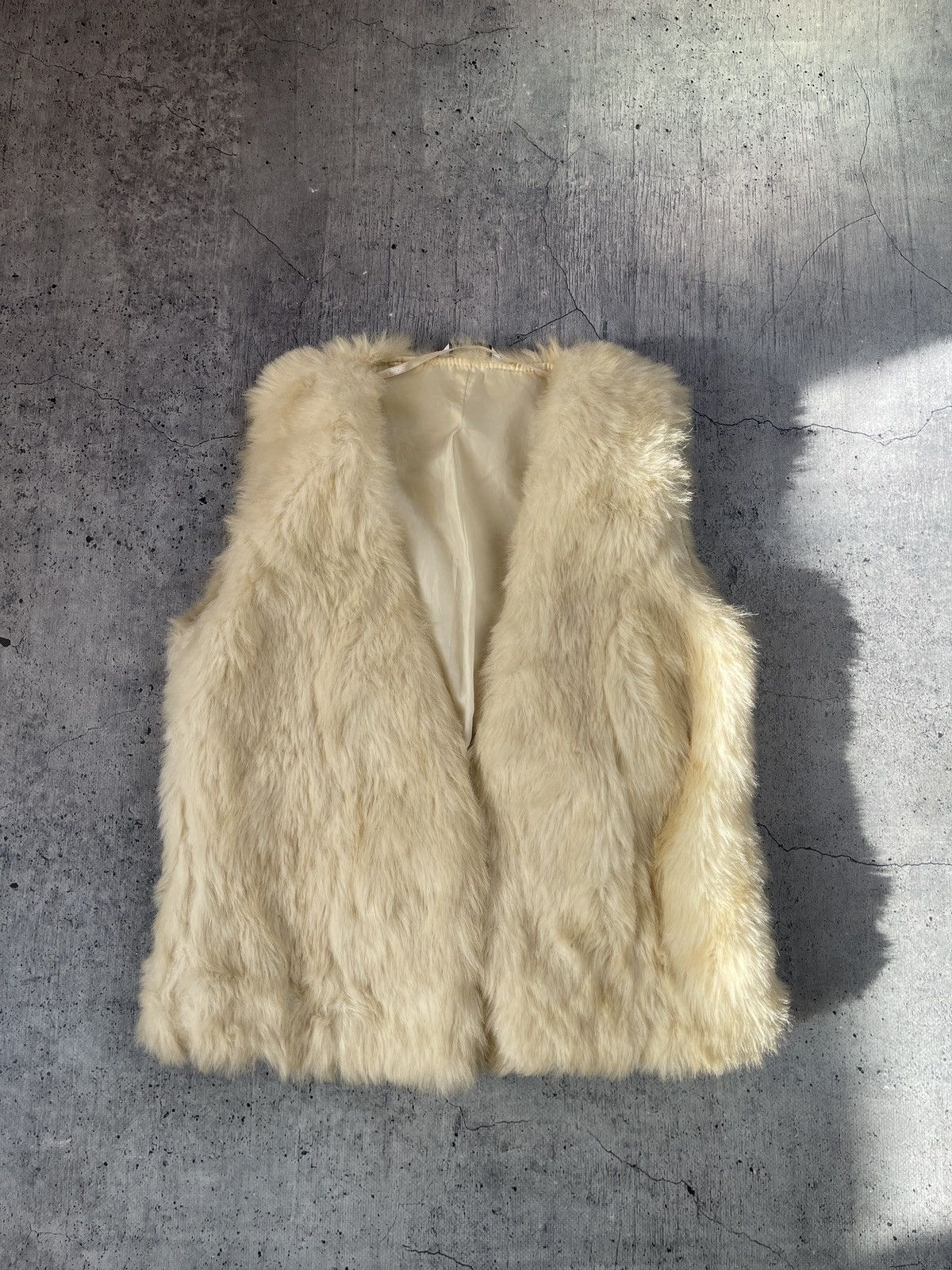 Vintage Fur vintage white vest Size US XS / EU 42 / 0 - 2 Thumbnail
