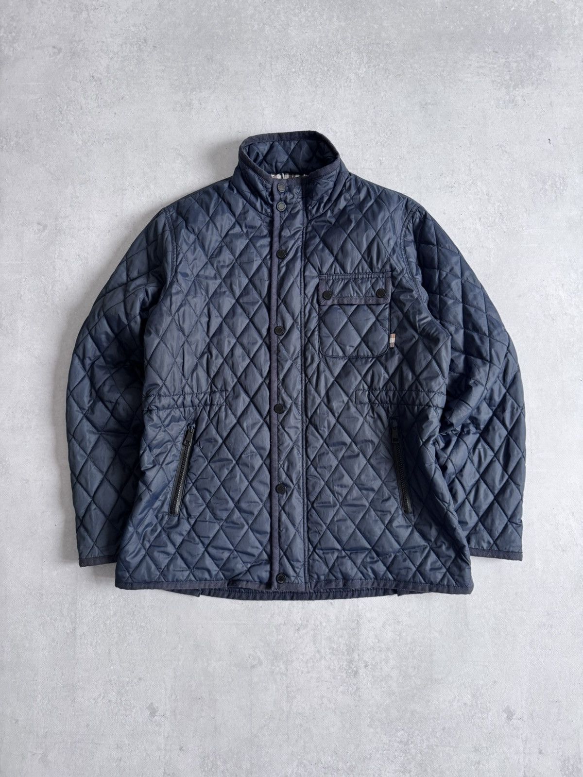 Aquascutum Navy Aquascutum Casual Men’s Lightweight Jacket Regular L Size US L / EU 52-54 / 3 - 1 Thumbnail