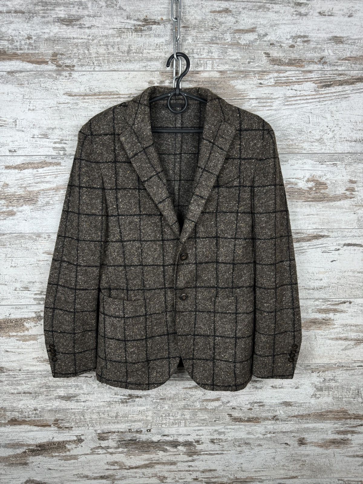 L.B.M. 1911 Mens L.b.m. 1911 Sport Giacca blazer jacket brown wool Size US S / EU 44-46 / 1 - 2 Thumbnail