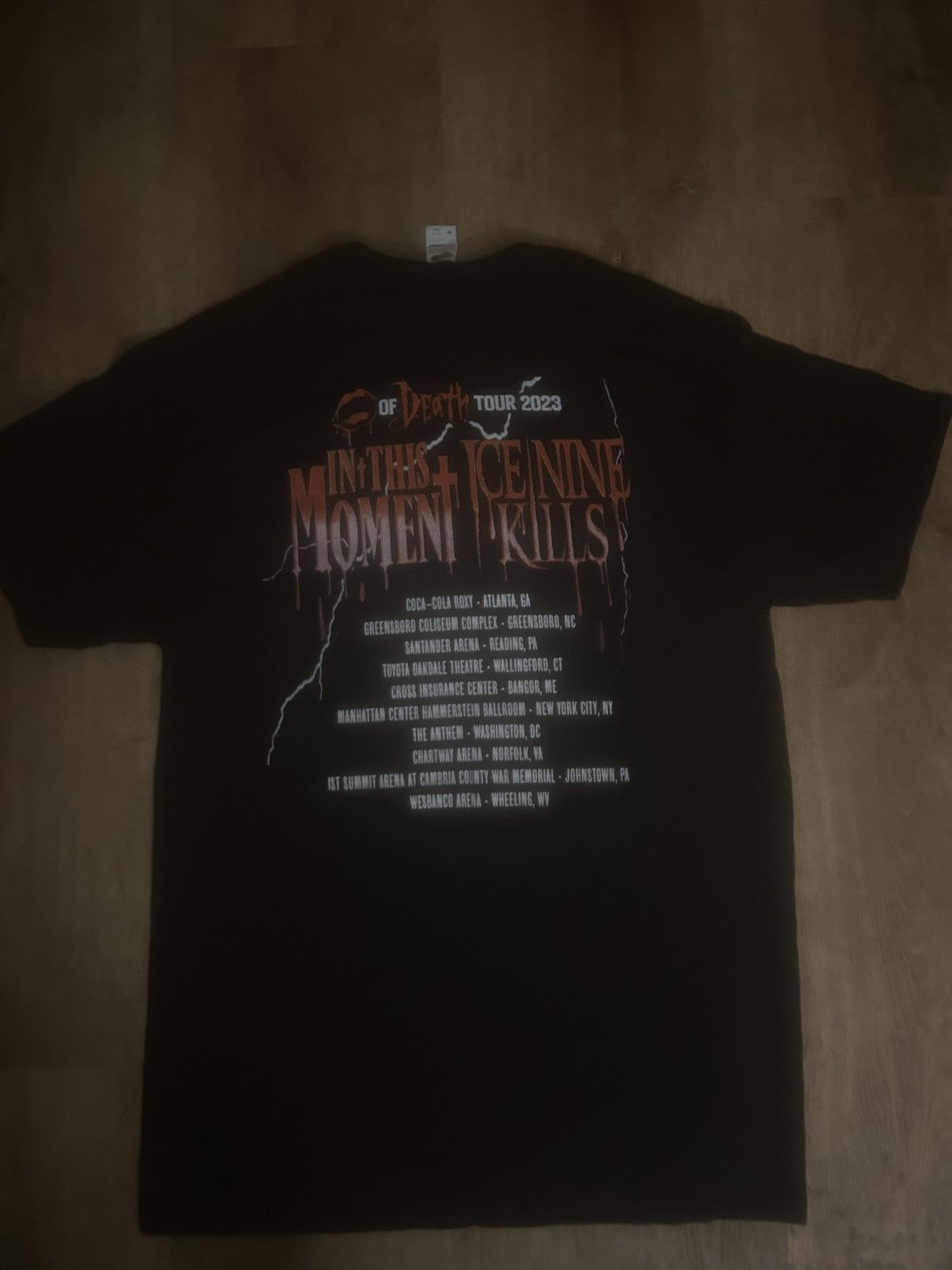 Band Tees “In This Moment” Kiss of Death Tour Tee Size US L / EU 52-54 / 3 - 2 Thumbnail