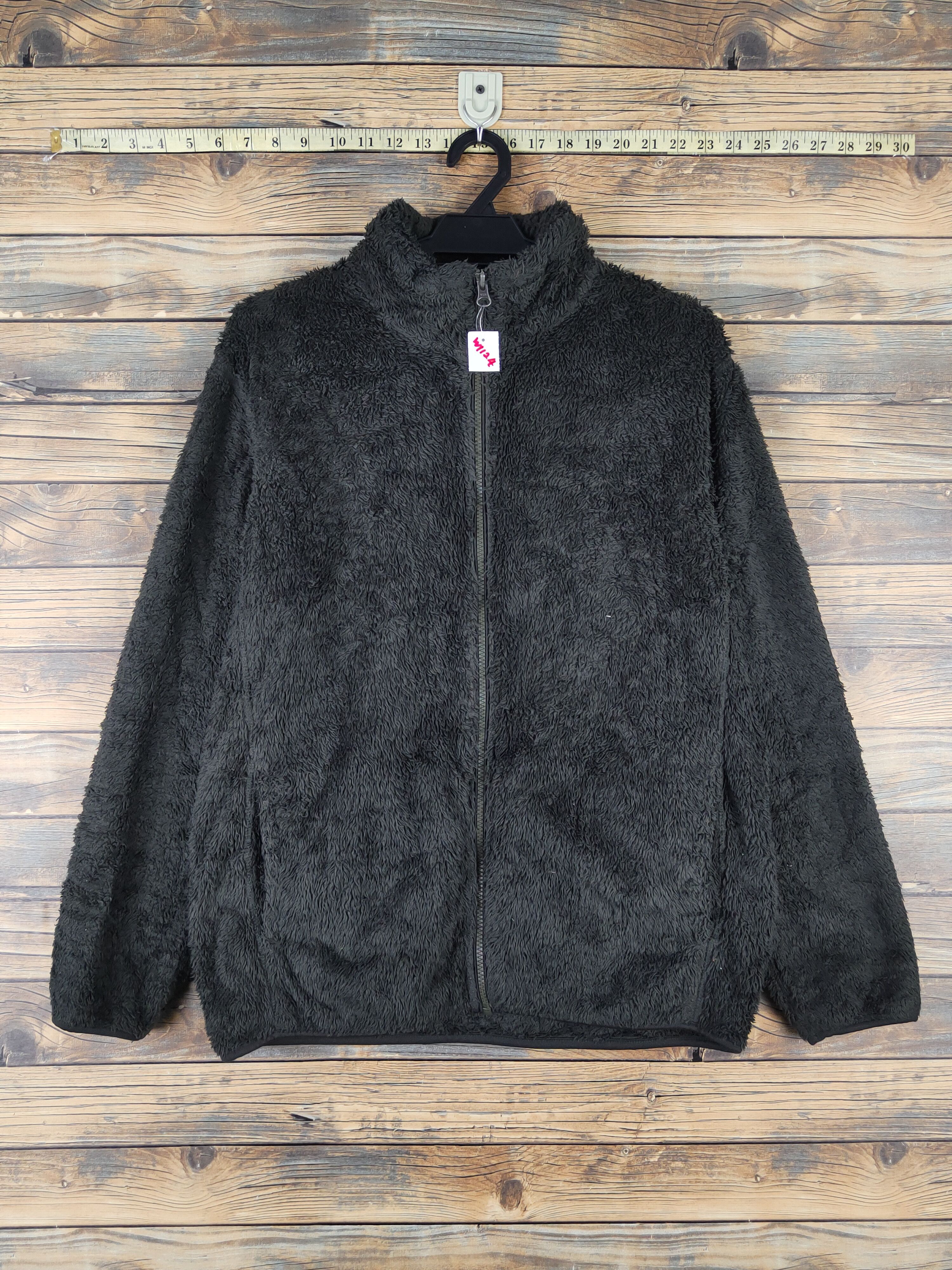 Japanese Brand × Vintage Uniqlo Dark Olive Shag Shaggy Fur Mohair Knitwear #W1124 Size US L / EU 52-54 / 3 - 1 Thumbnail