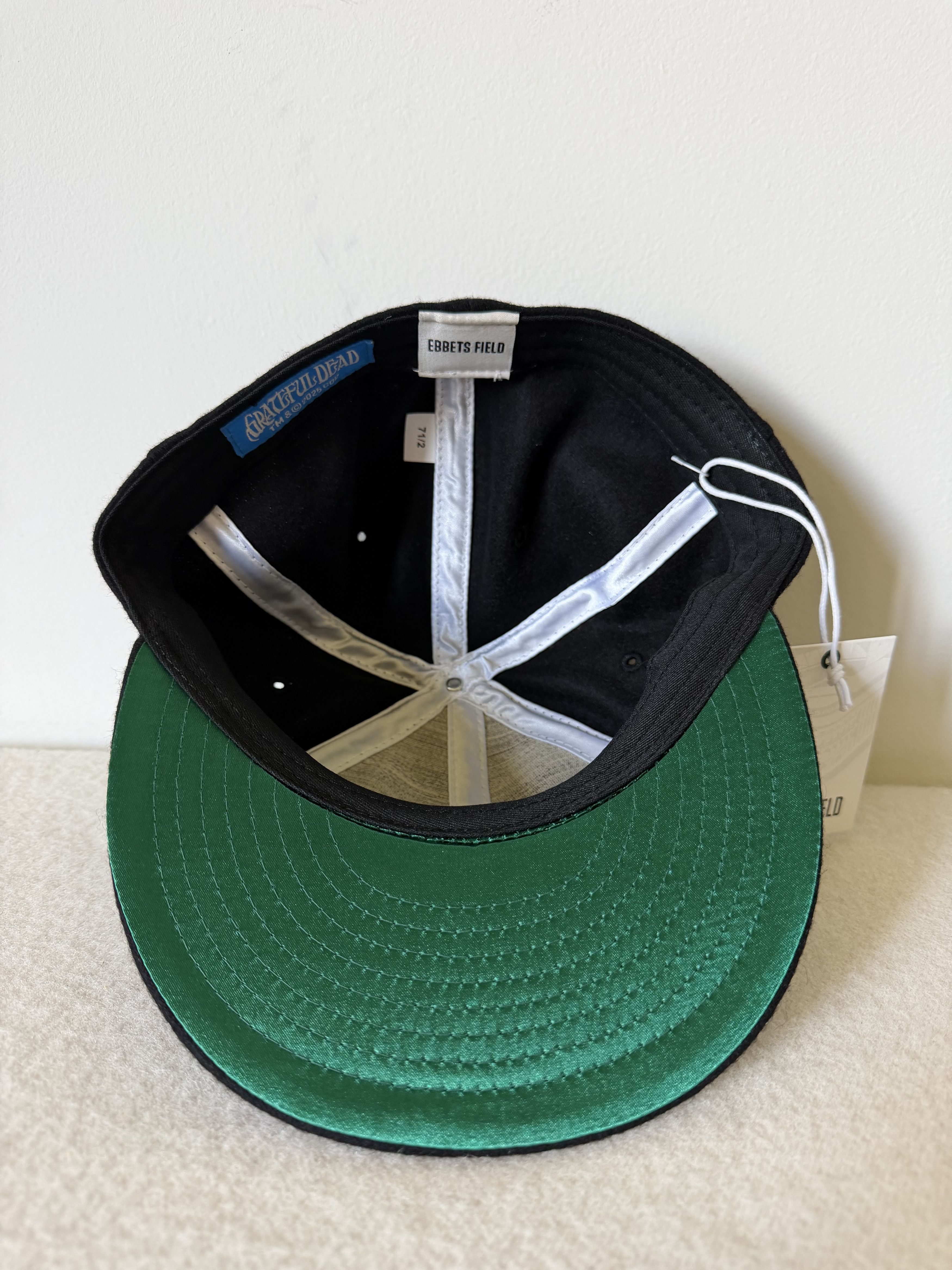 Ebbets Field Flannels 7 1/2 Ebbets Field Grateful Dead Dancing Bear Fitted Hat Size ONE SIZE - 5 Thumbnail