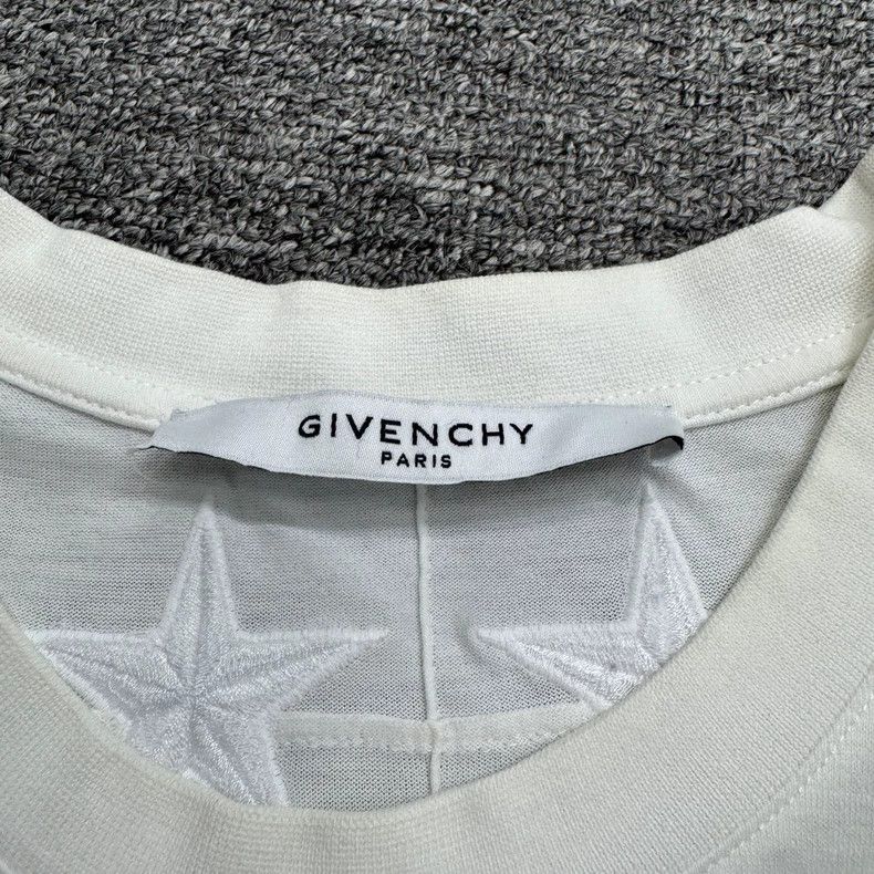 Givenchy Star Embroidered Short Sleeve