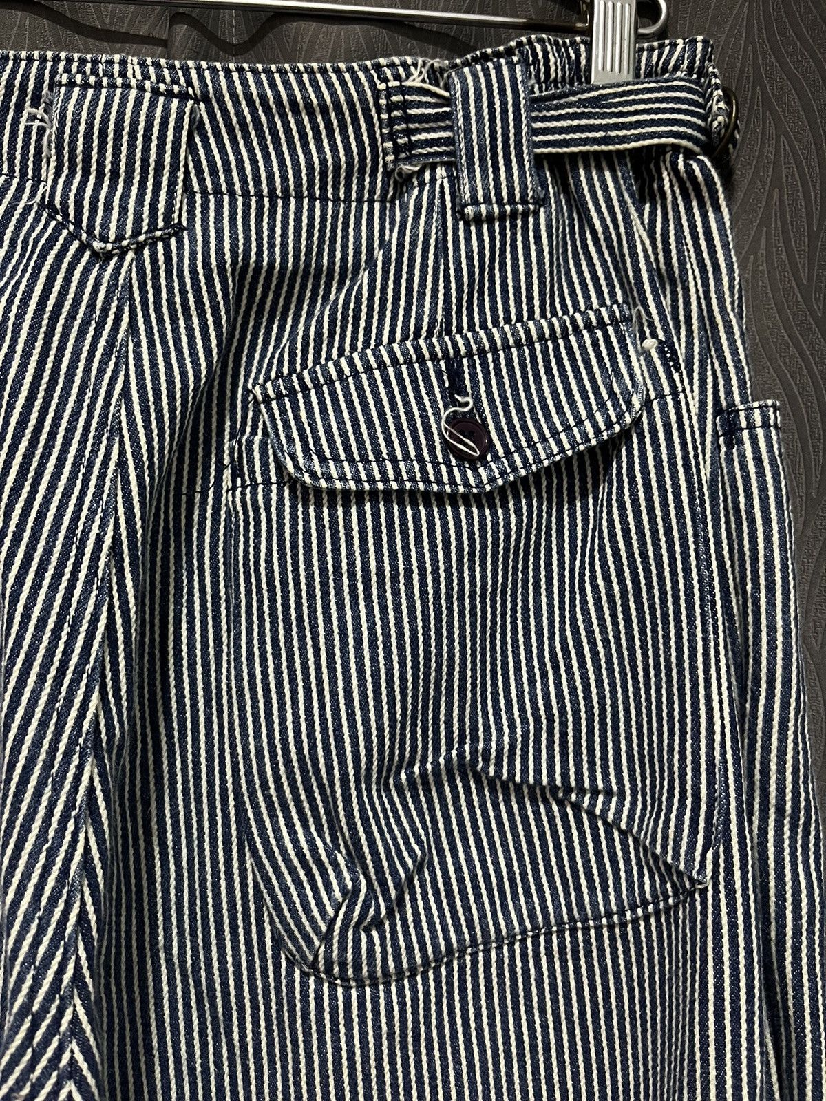 Kansai Yamamoto × Vintage Vintage Silcat Hickory Pants 80s Size 29" - 5 Thumbnail