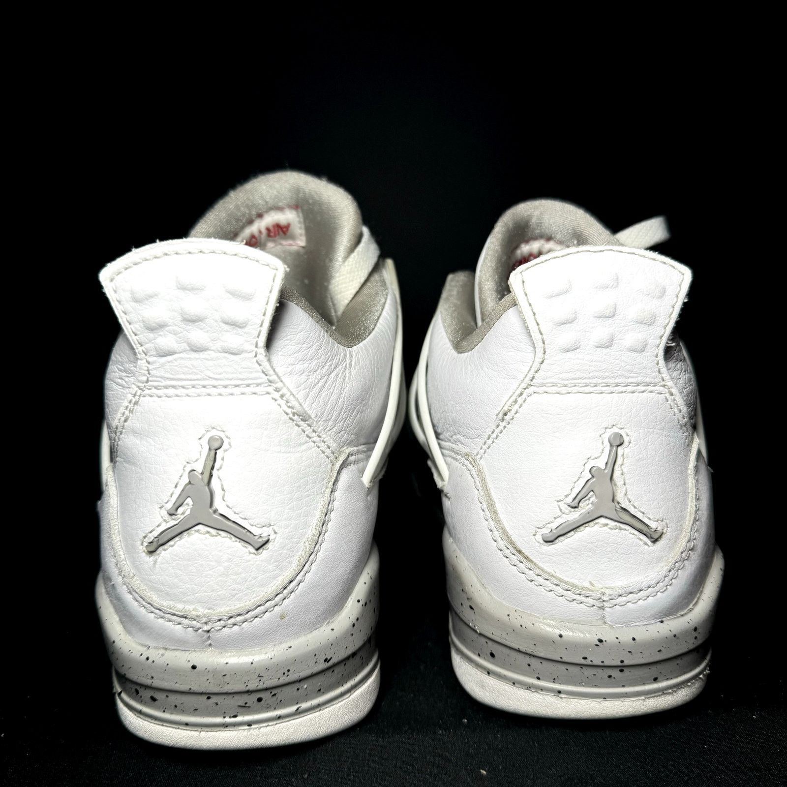 Jordan Brand × Nike Size 6.5 - Nike Air Jordan 4 Retro GS White Oreo Men's Shoes Size US 6.5 / EU 39-40 - 6 Thumbnail