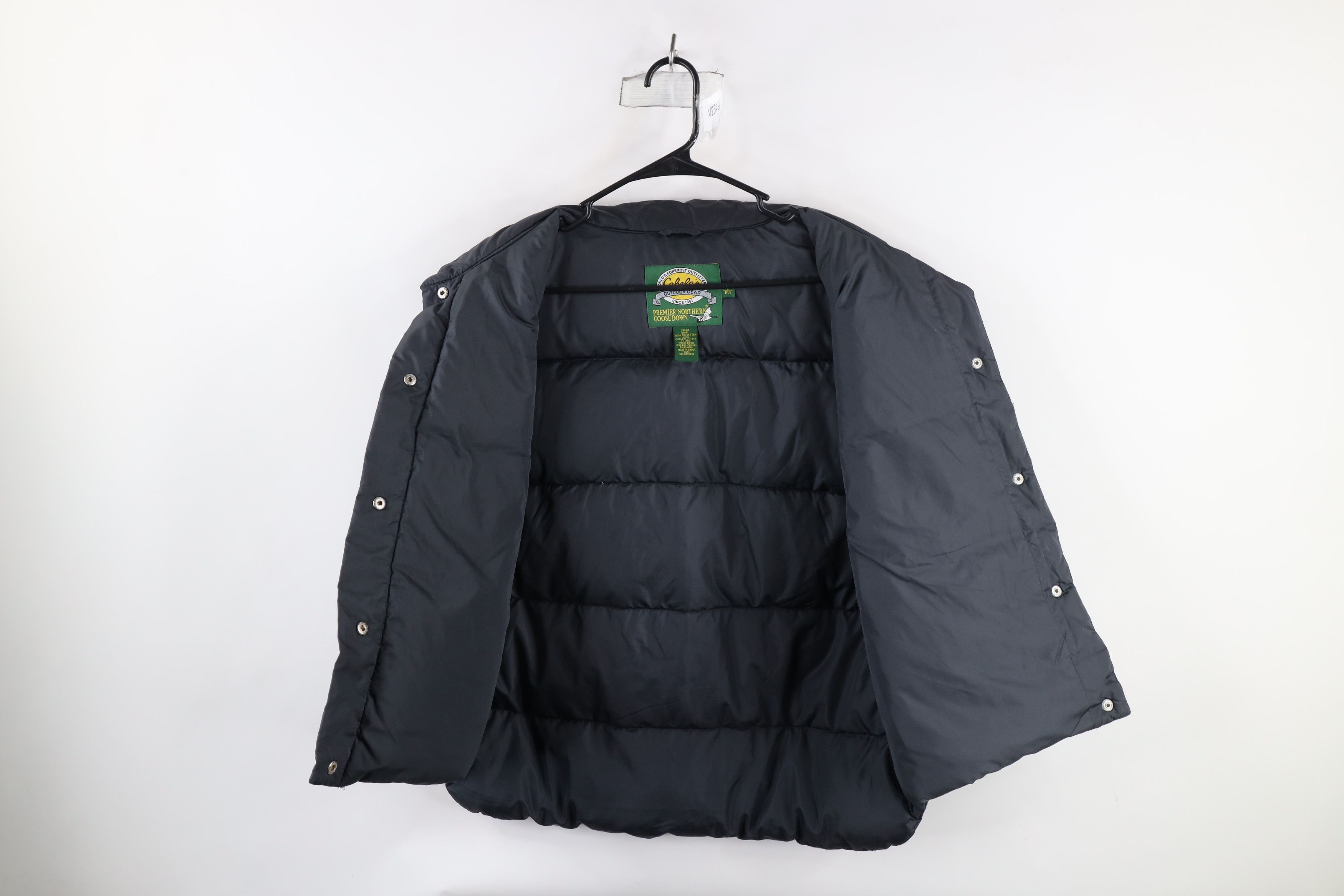 Cabelas × Vintage Vintage Cabelas Northern Goose Down Puffer Vest Jacket Size L / US 10 / IT 46 - 6 Thumbnail