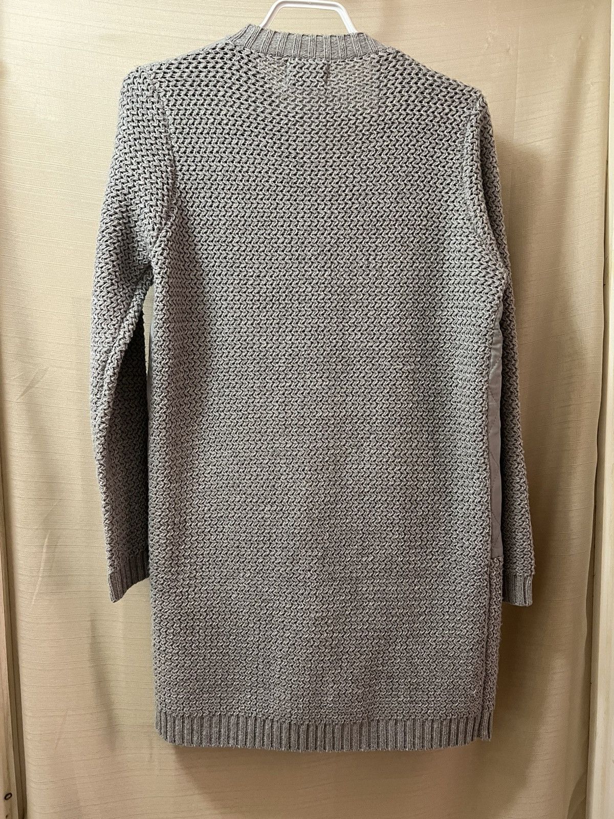 Other Loved + Adored grey quilted cardigan sweater size small Size S / US 4 / IT 40 - 7 Thumbnail
