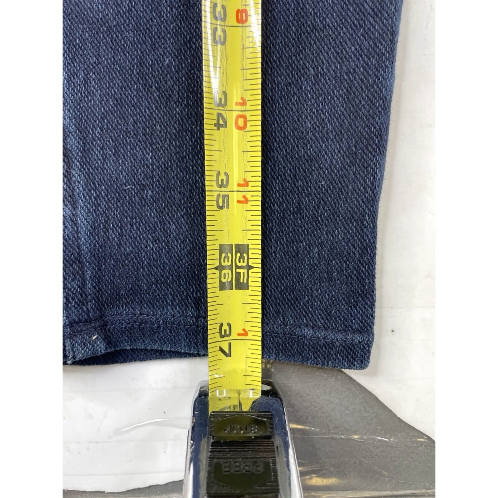 Spanx Spanx Jeans Womens Medium Pull On Jean-ish Ankle Leggings Blue 20018R Skinny Ankle Leggings City Grunge Stretch Womens Size 32" / US 10 / IT 46 - 4 Thumbnail