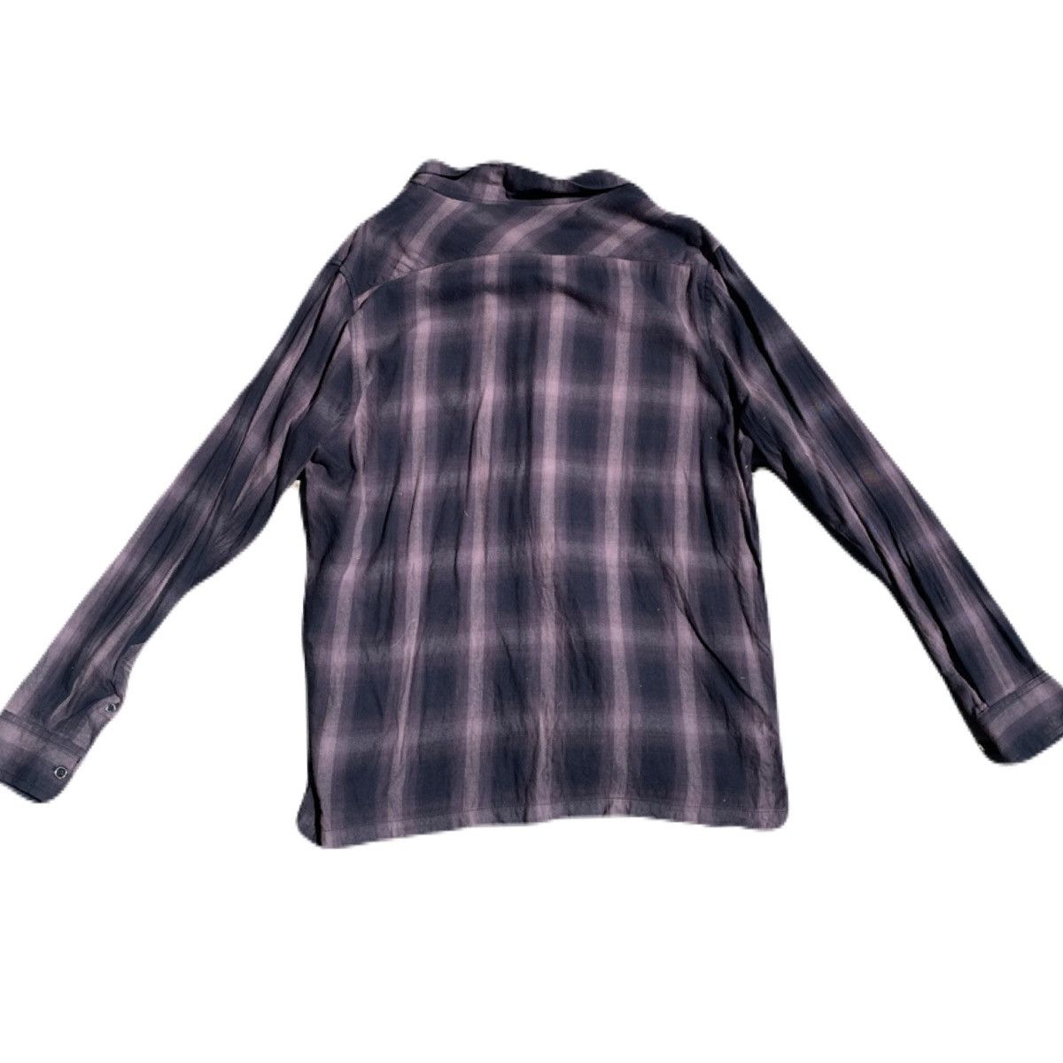 If Six Was Nine 2000s Semanticdesign Vkei Dark-tone Plaid Shirts Y2K Gyaruo Size US M / EU 48-50 / 2 - 4 Thumbnail