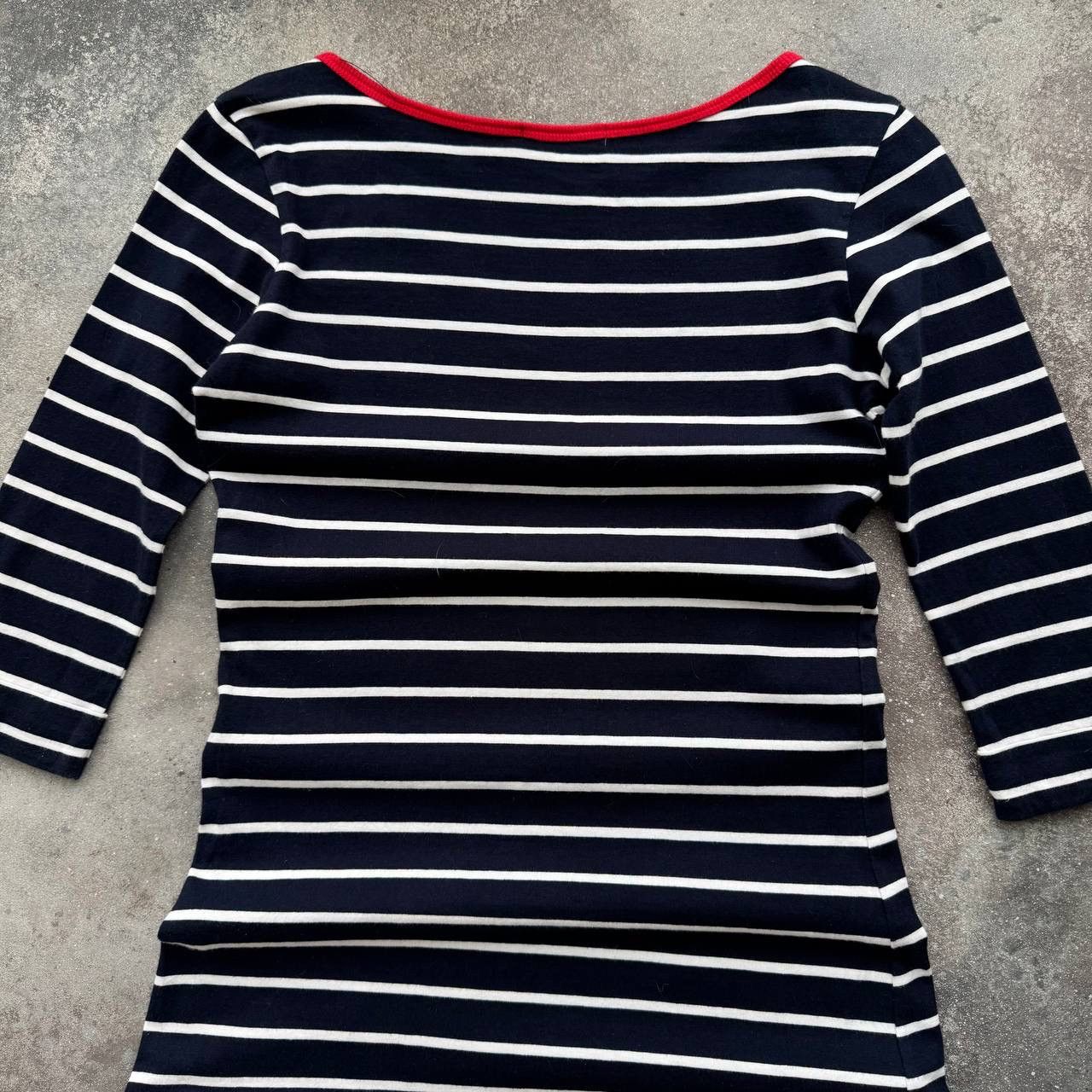 Polo Ralph Lauren × Vintage Polo Ralph Lauren Vintage Red Pony Y2K Long T-Shirt Size S / US 4 / IT 40 - 9 Thumbnail