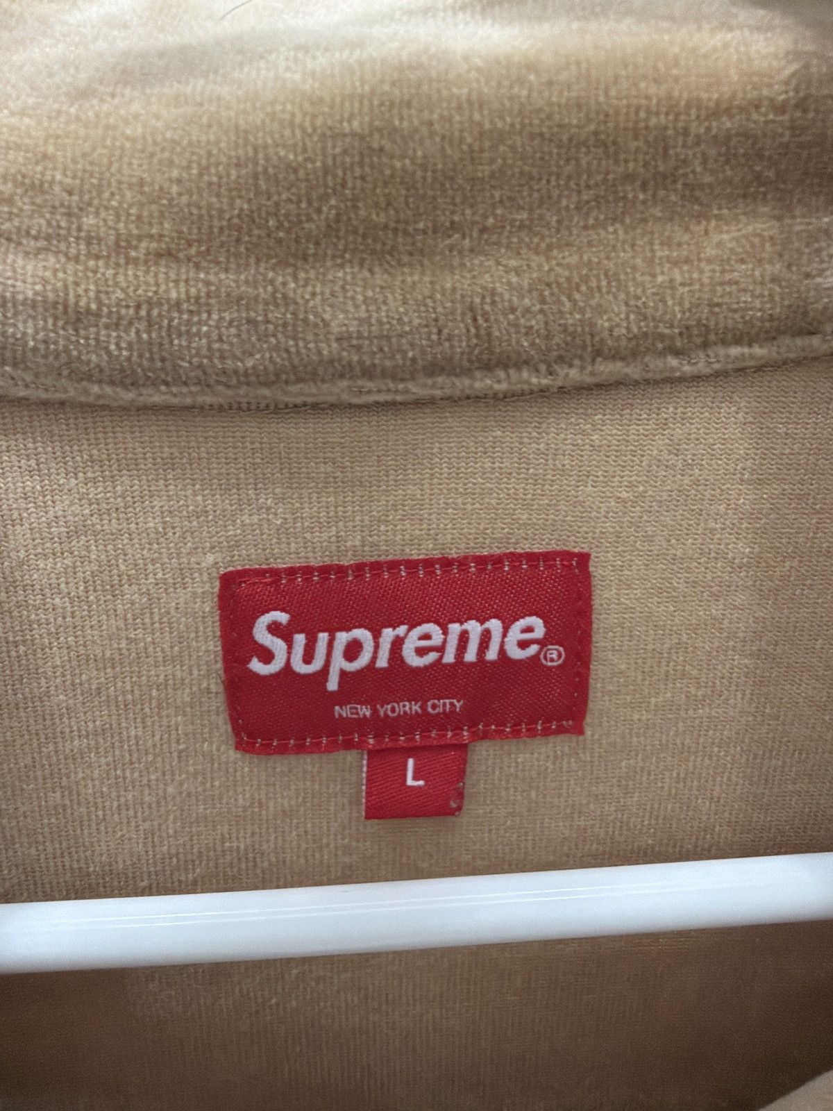 Supreme Velour Quarter Zip Size US L / EU 52-54 / 3 - 3 Thumbnail