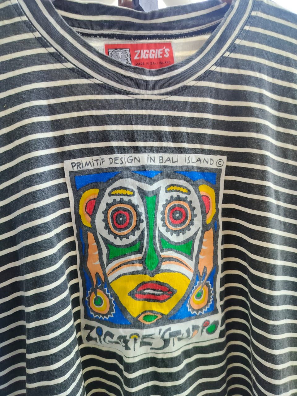 Vintage Vintage Ziggie Studio primitif design in Bali Island tees Size US L / EU 52-54 / 3 - 4 Thumbnail