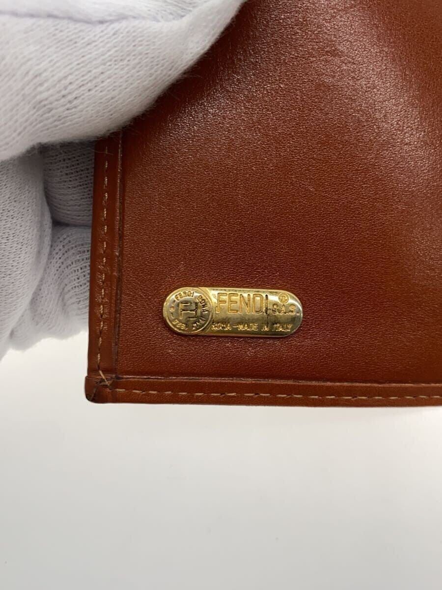 Fendi Fendi Bi-Fold Wallet Brown Size ONE SIZE - 3 Thumbnail